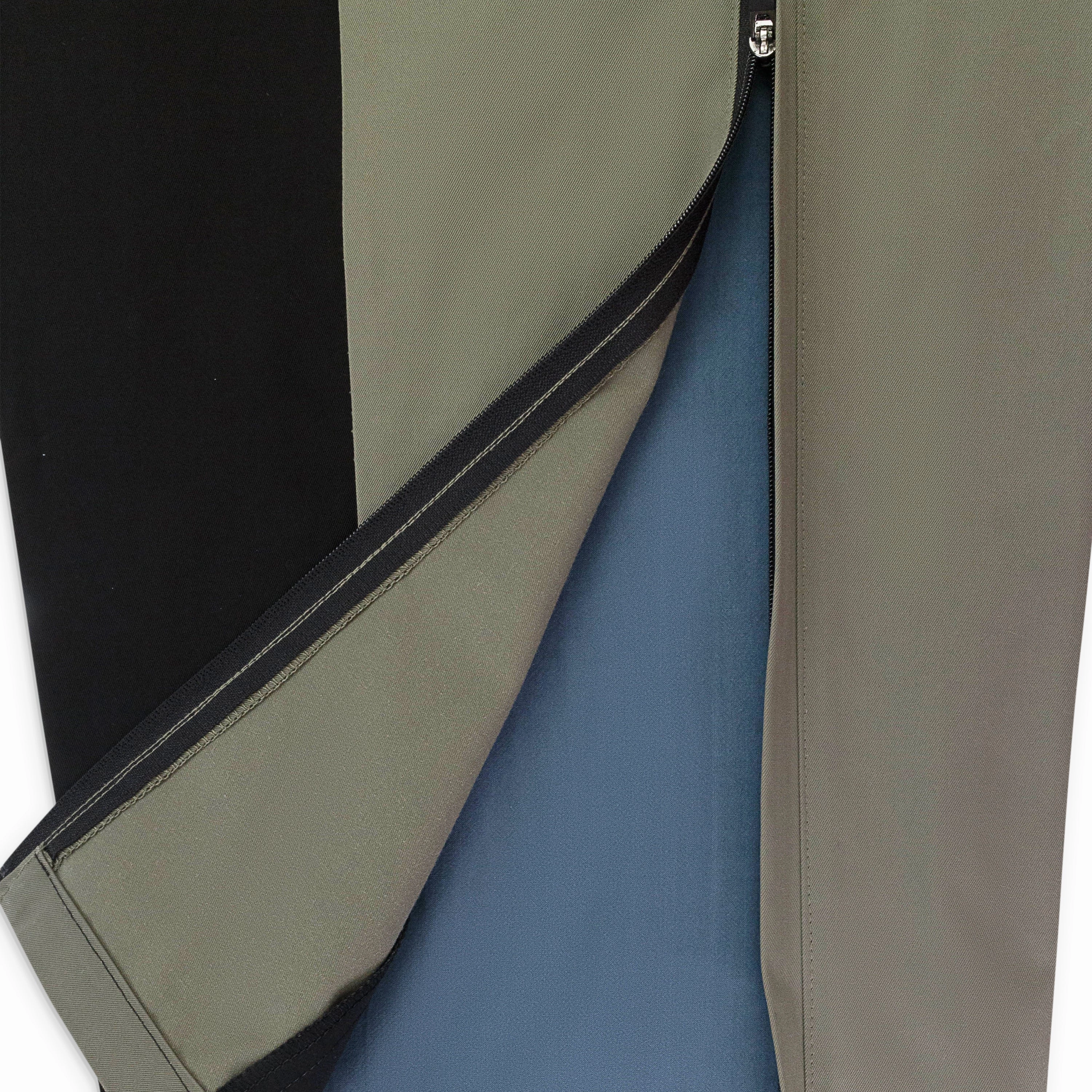 10 PANEL BLACK KHAKI CASUAL PANTS