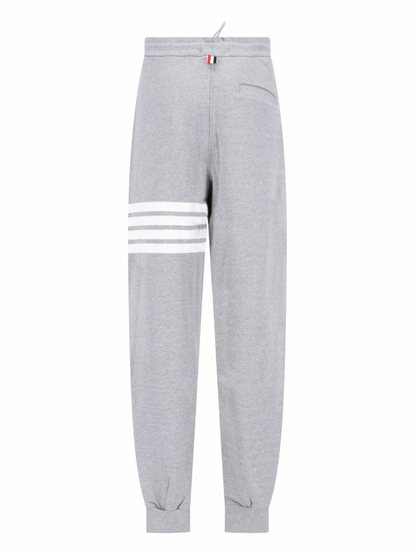 4-Bar" Tracksuit Bottoms  Grey