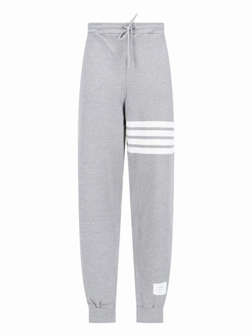 4-Bar" Tracksuit Bottoms  Grey