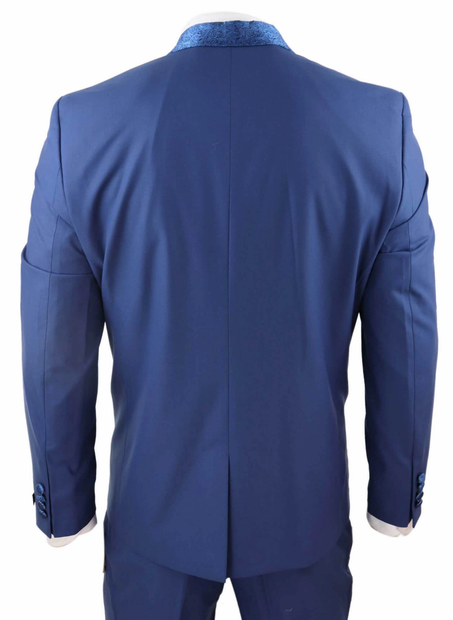 4 Piece Wedding Suit Groom Cravat |