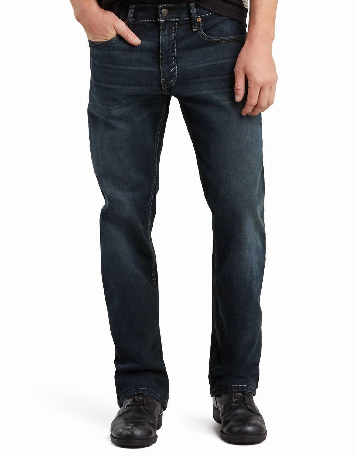 559 Relaxed-Fit Straight Leg Navarro Jeans In Dark Blue