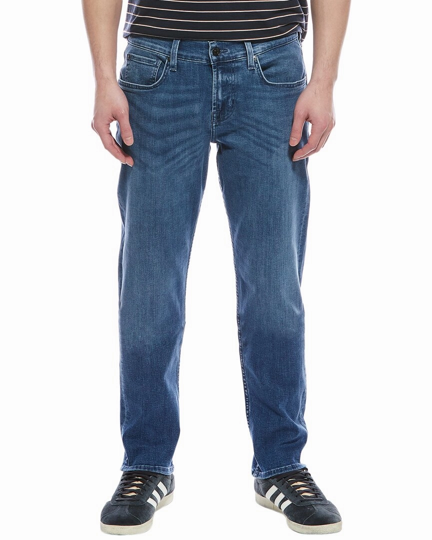 7 For All Mankind Comfort Luxe Mid Blue Slim Tapered Jean