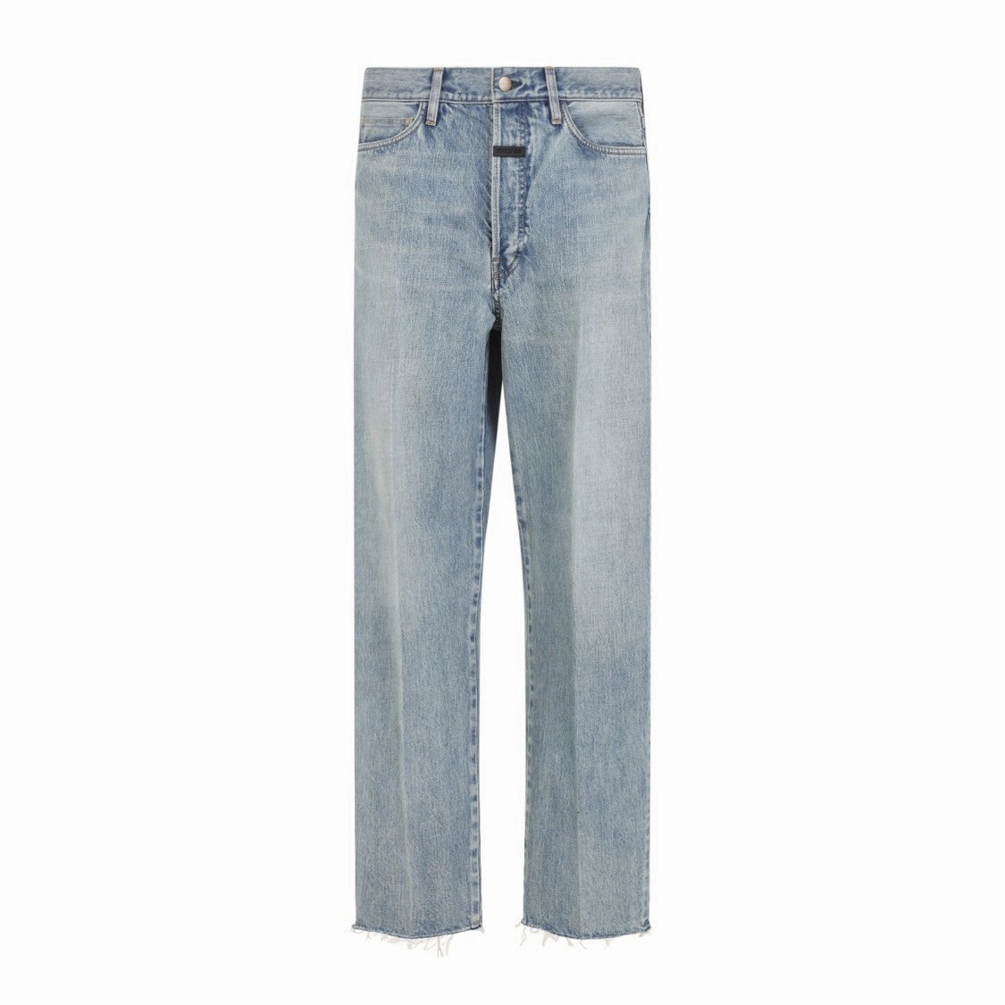80S 5 Pockets Light Blue Cotton Jeans