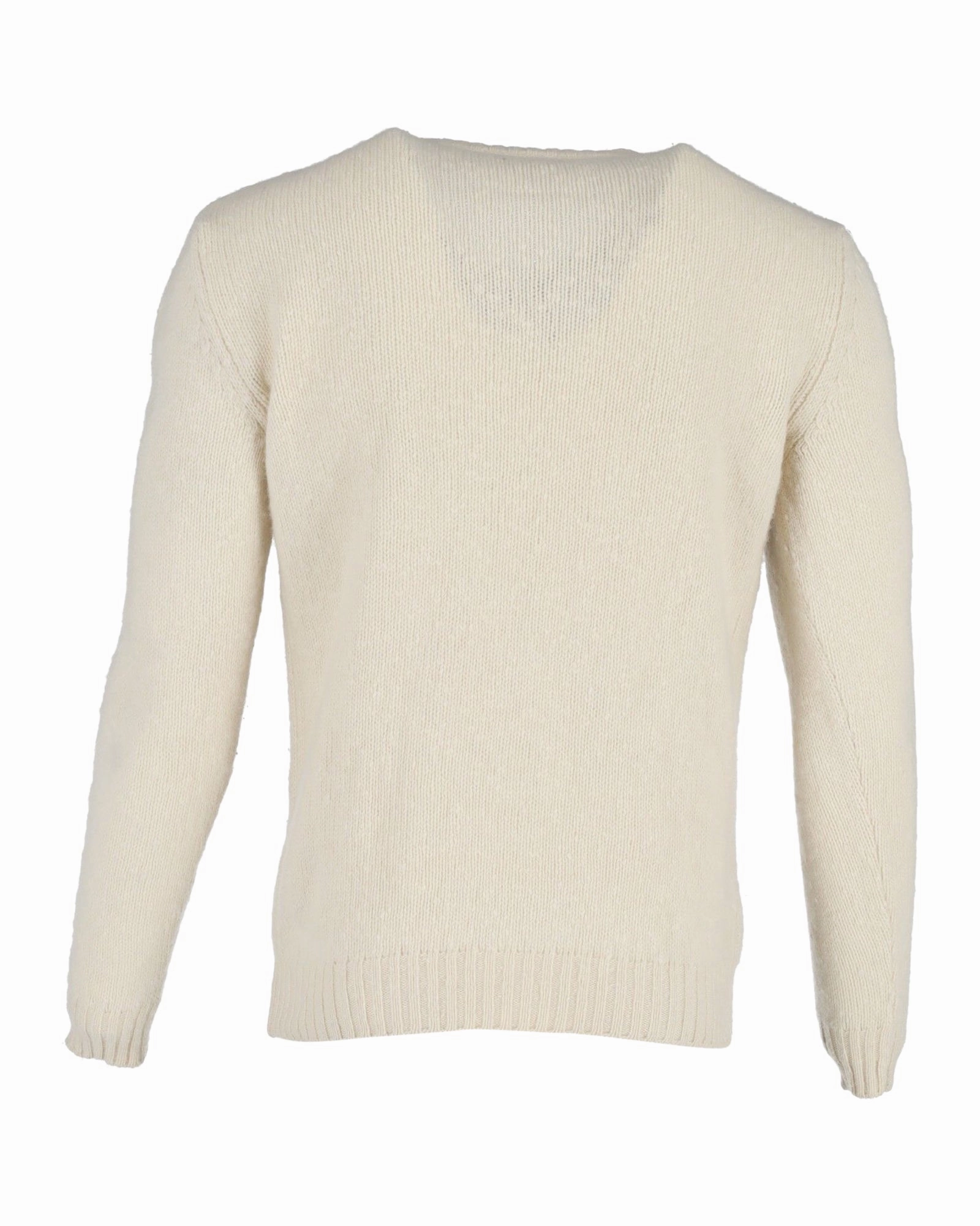 A.P.C. Crewneck Sweater in Cream Wool