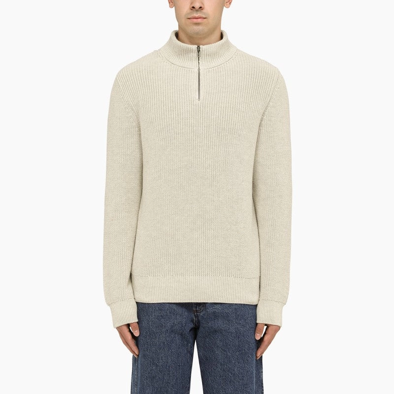 A.P.C. Men's Cotton Mastic Turtleneck
