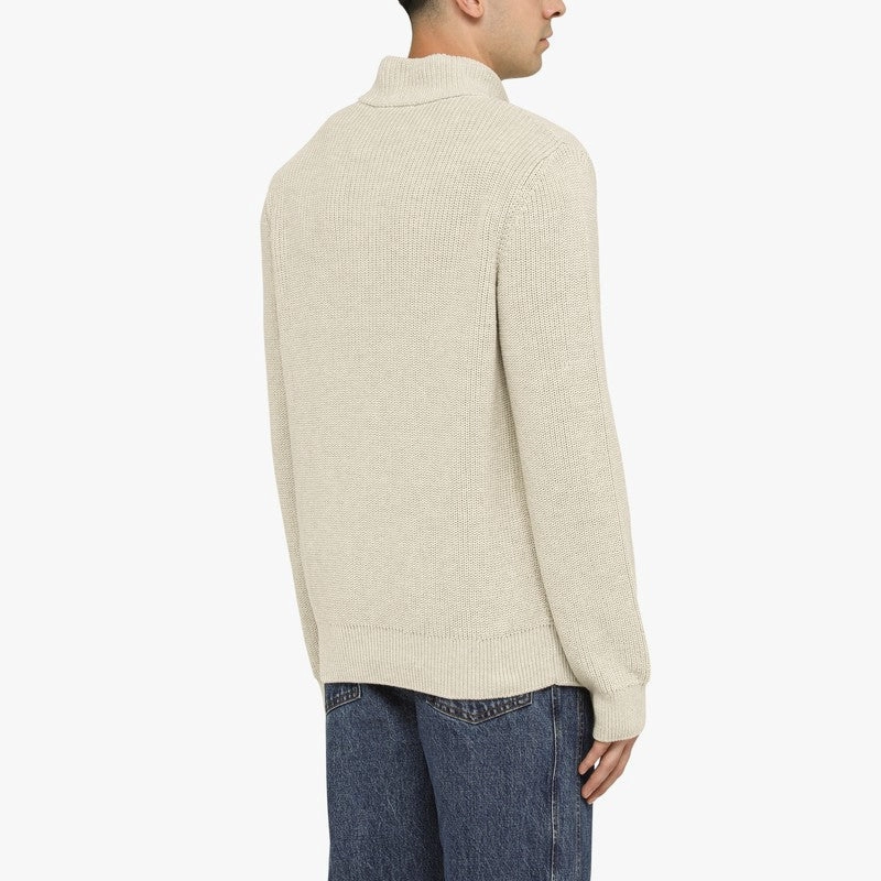 A.P.C. Men's Cotton Mastic Turtleneck
