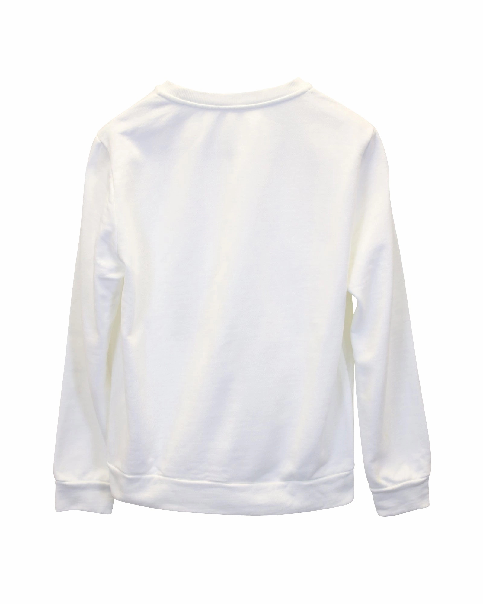 A.P.C "Hiver 87" Collection Logo Sweater in White Cotton