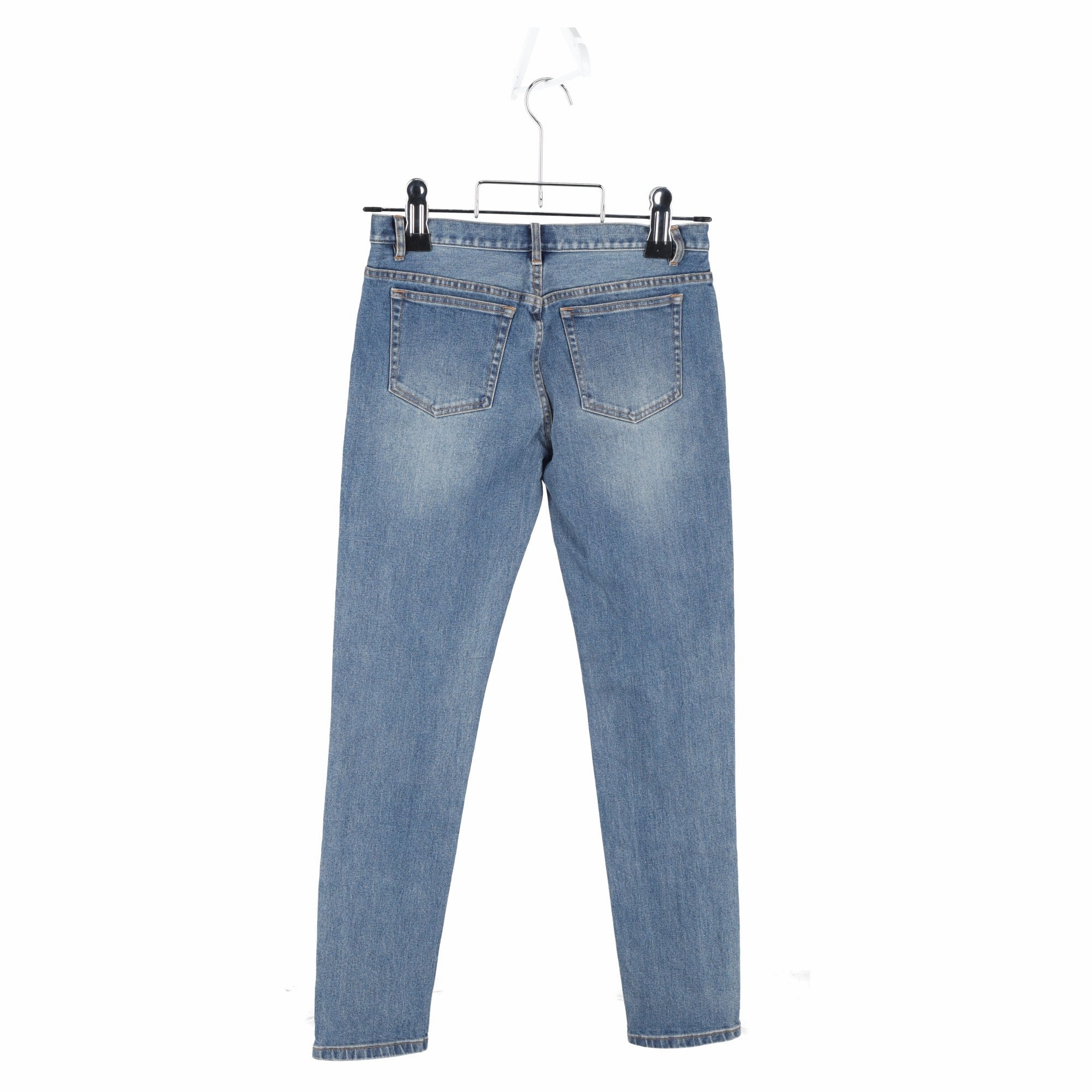 A.P.C. Slim Fit Jeans in Blue Cotton Denim