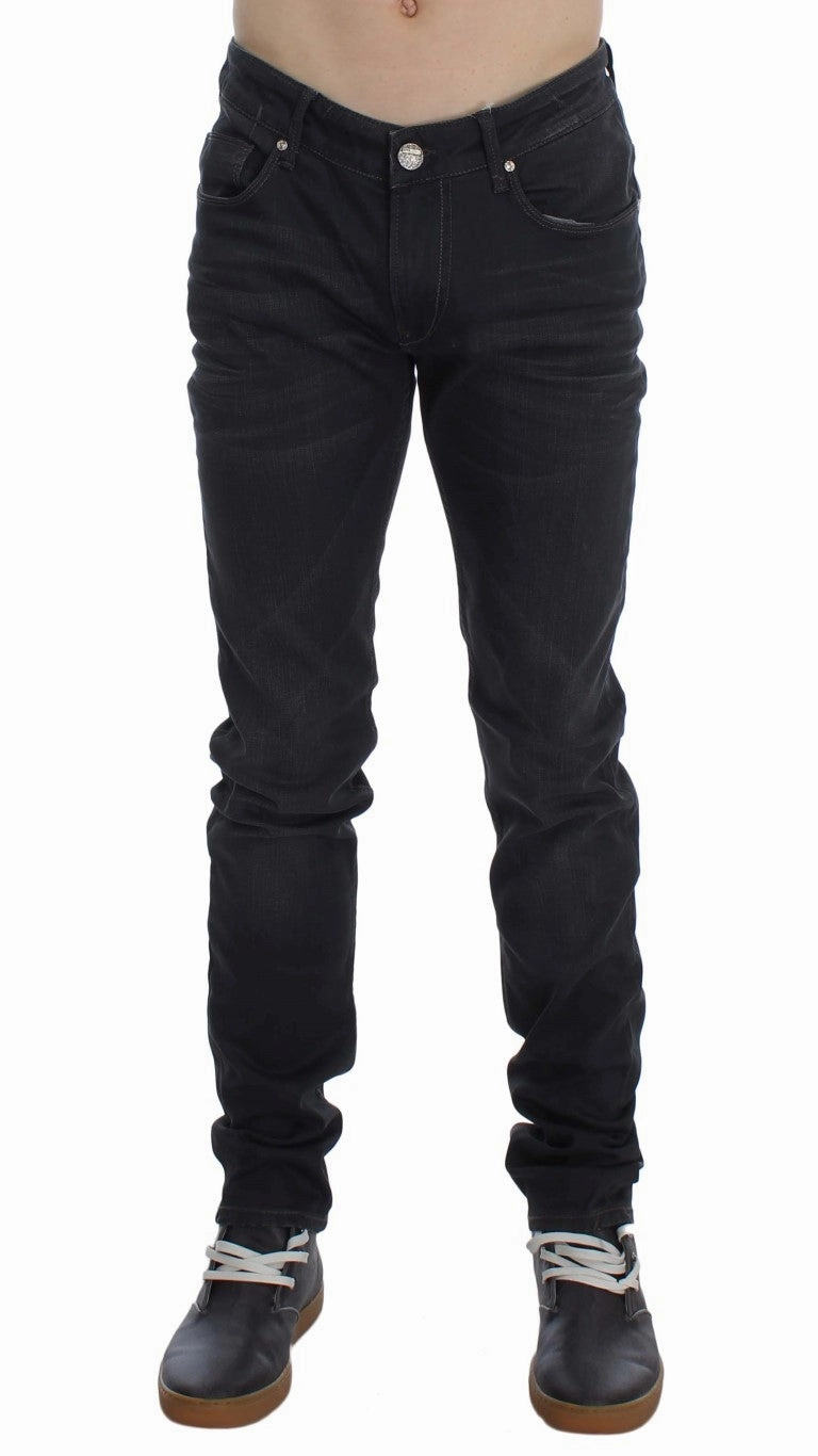 Acht Sleek  Slim Fit Men's Premium Men's blue