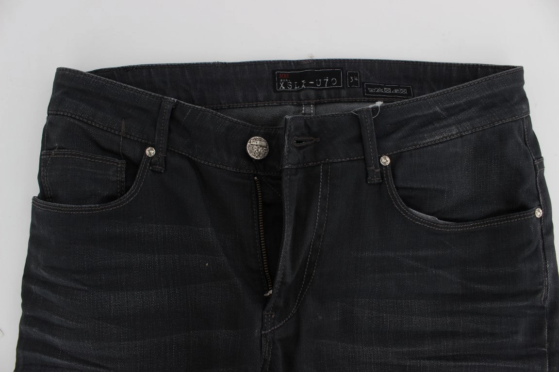 Acht Sleek  Slim Fit Men's Premium Men's blue