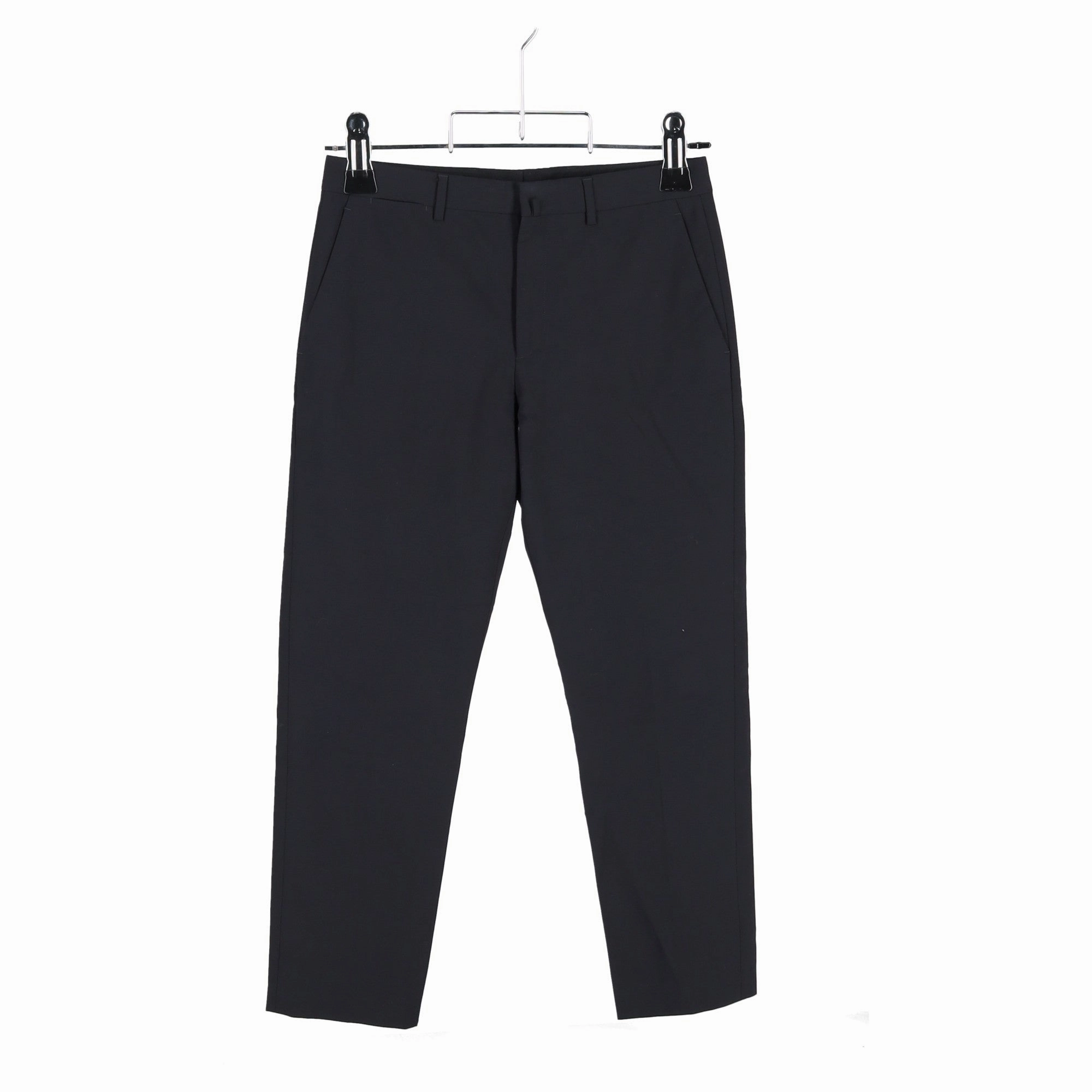 Acne Studios Brobyn Trousers in Black Cotton