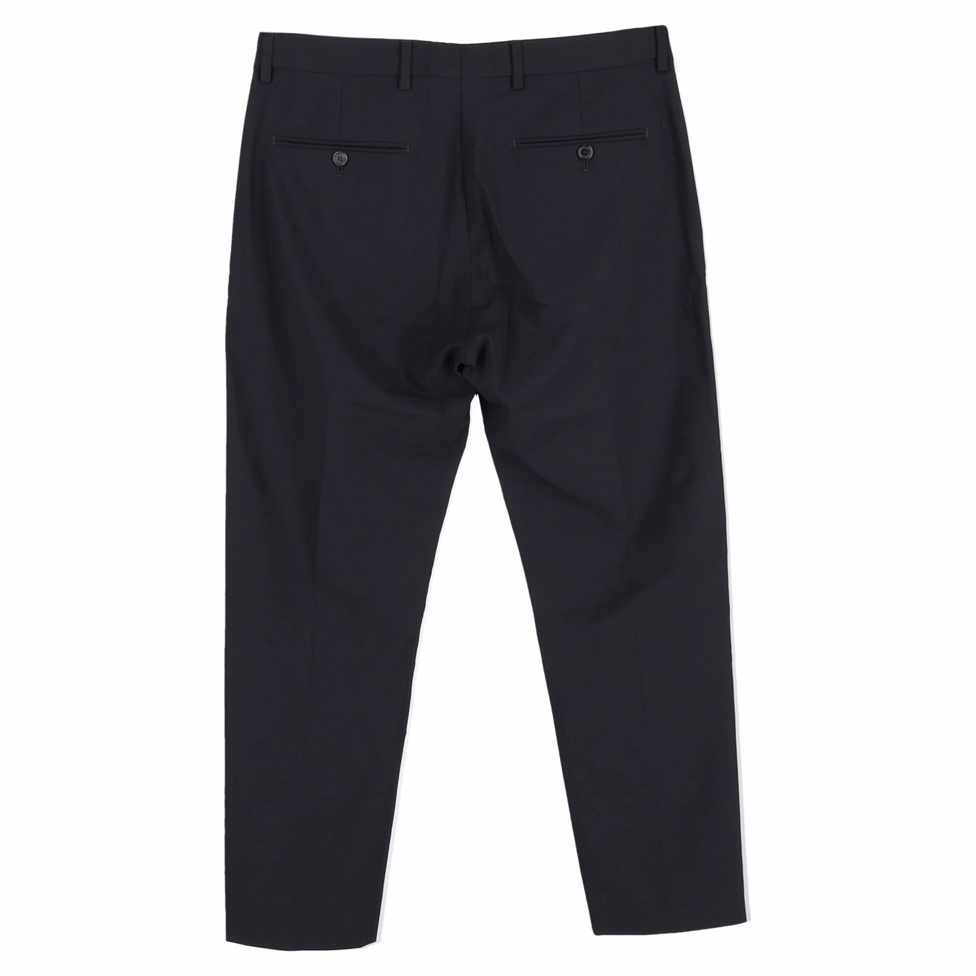 Acne Studios Brobyn Trousers in Black Cotton