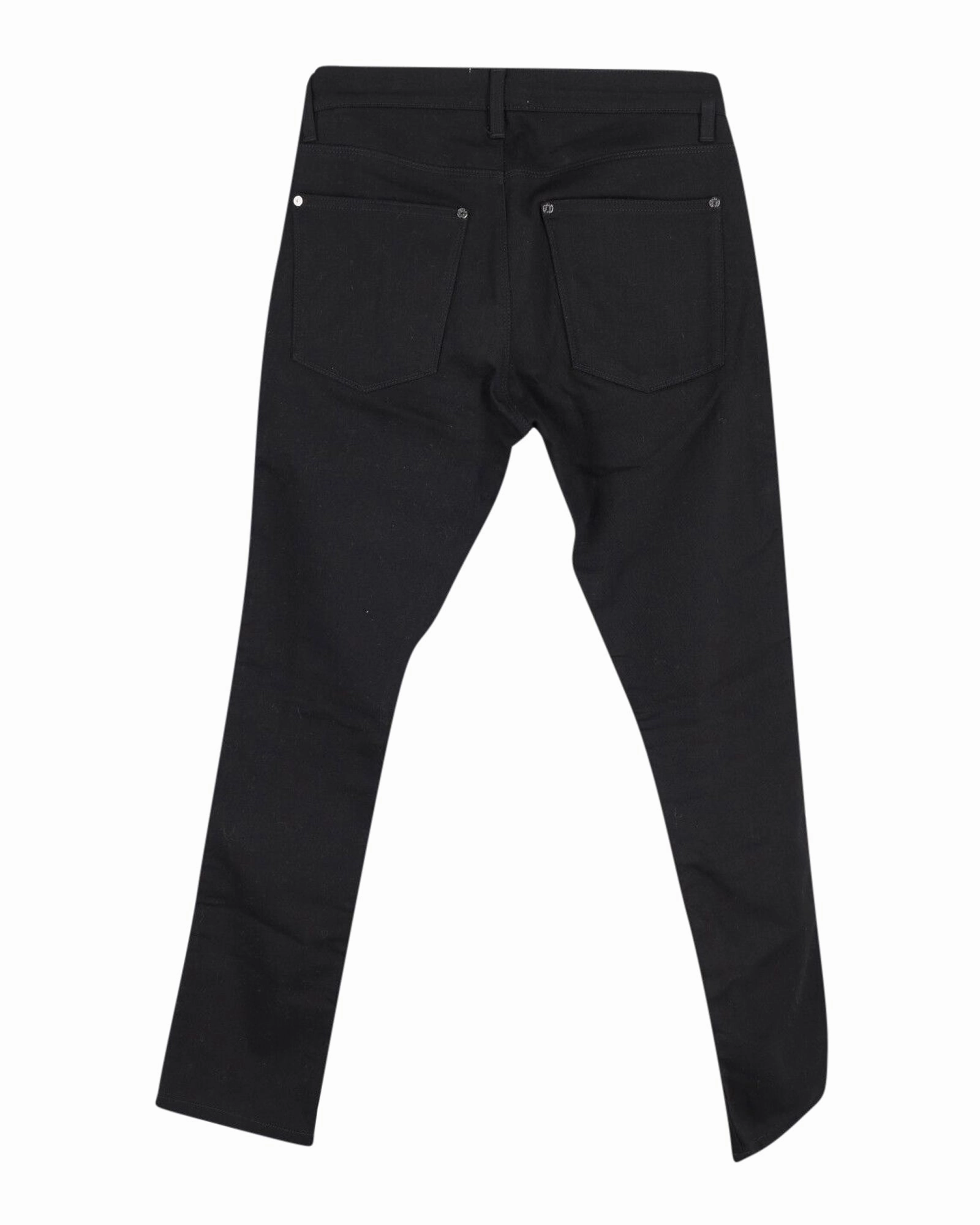 Acne Studios Slim Fit Max Jeans in Black Cotton