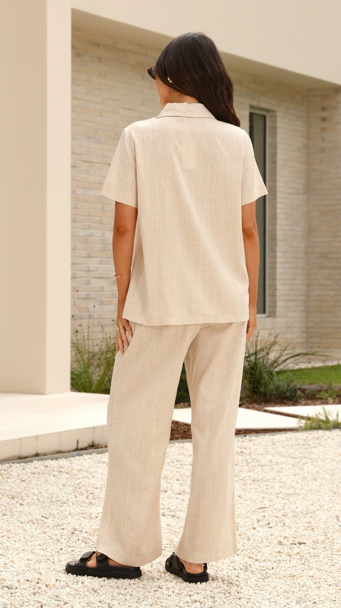 Adelais Pants - Beige