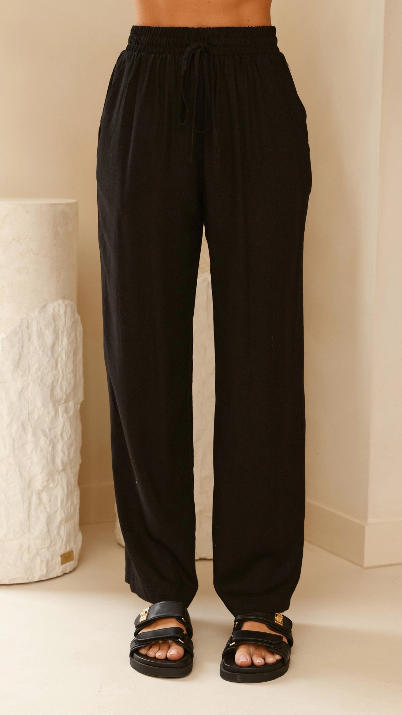 Adelais Pants - Black