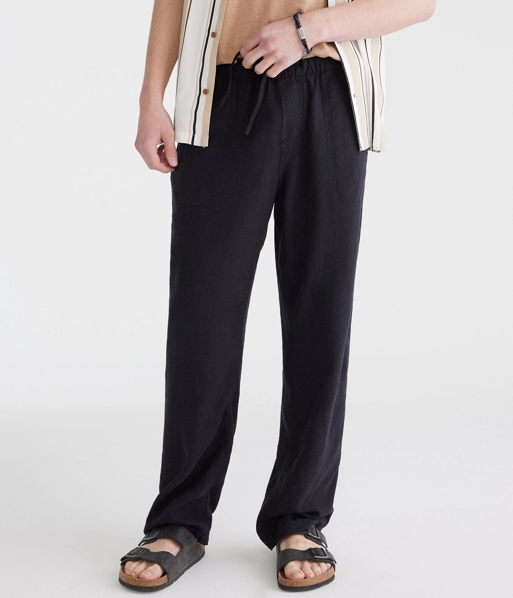 Aeropostale Drawstring Linen Pants