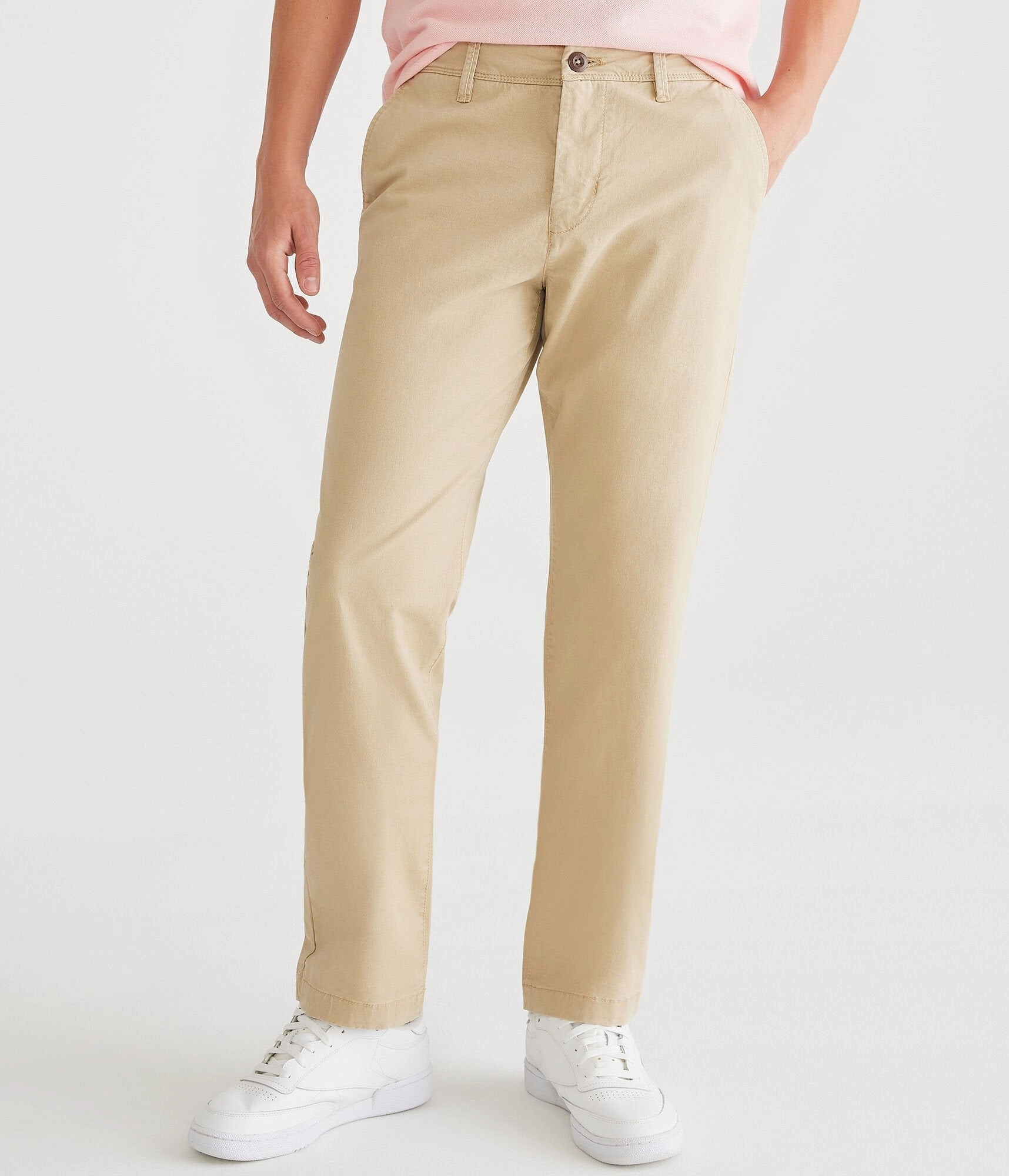 Aeropostale Men's Slim Straight Stretch Chinos