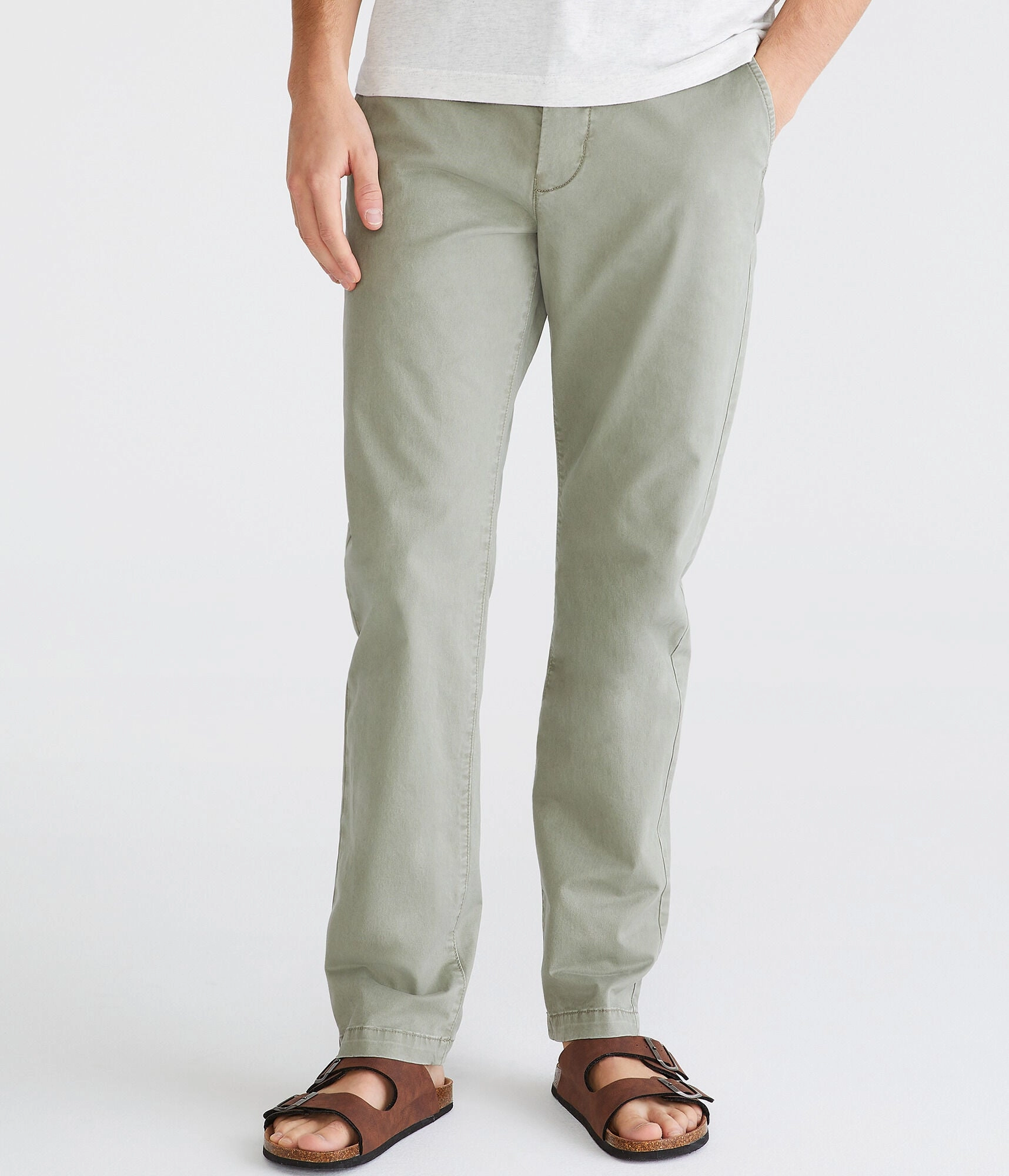 Aeropostale Men's Slim Straight Stretch Chinos
