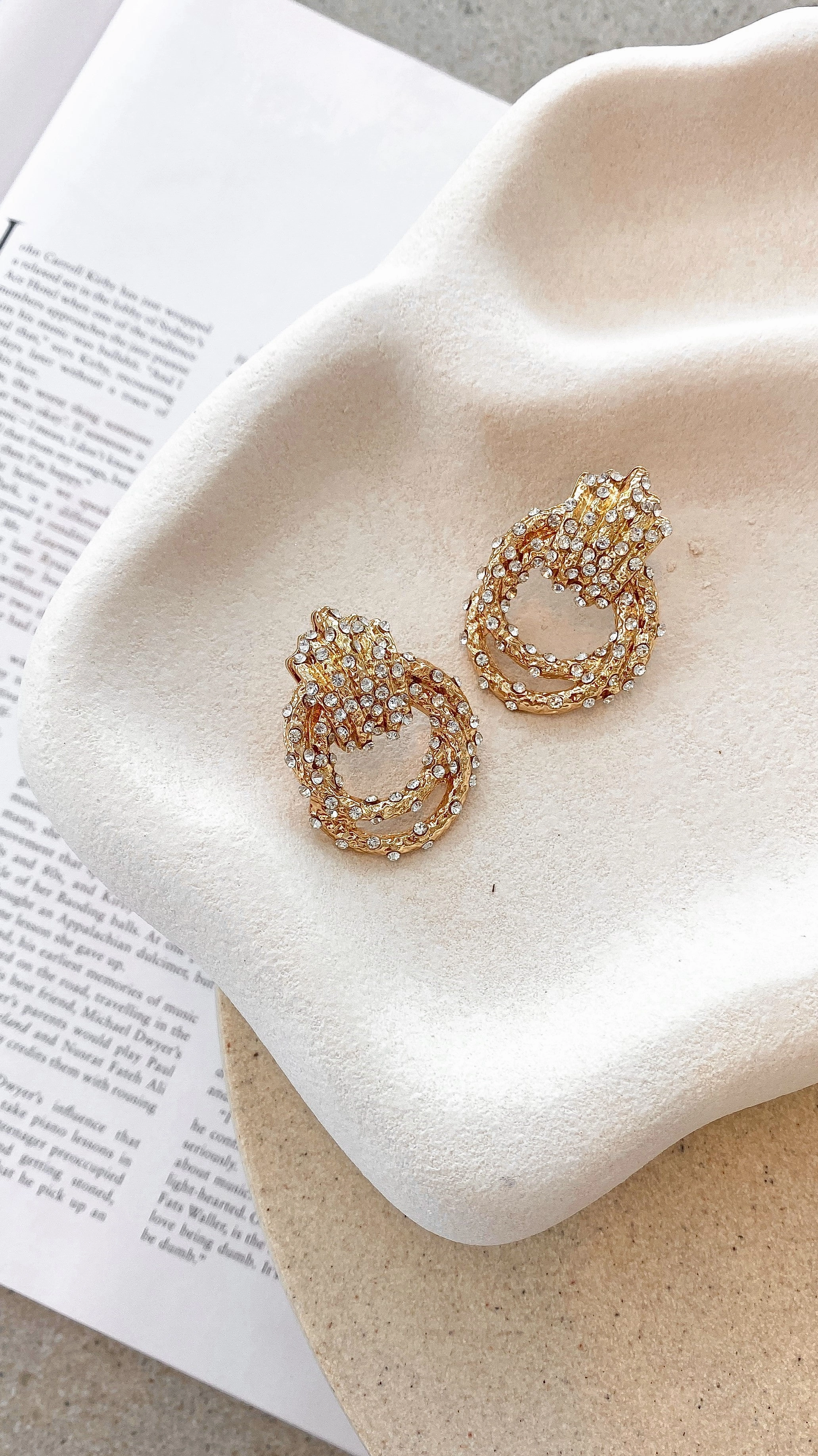 ala Earrings - Gold