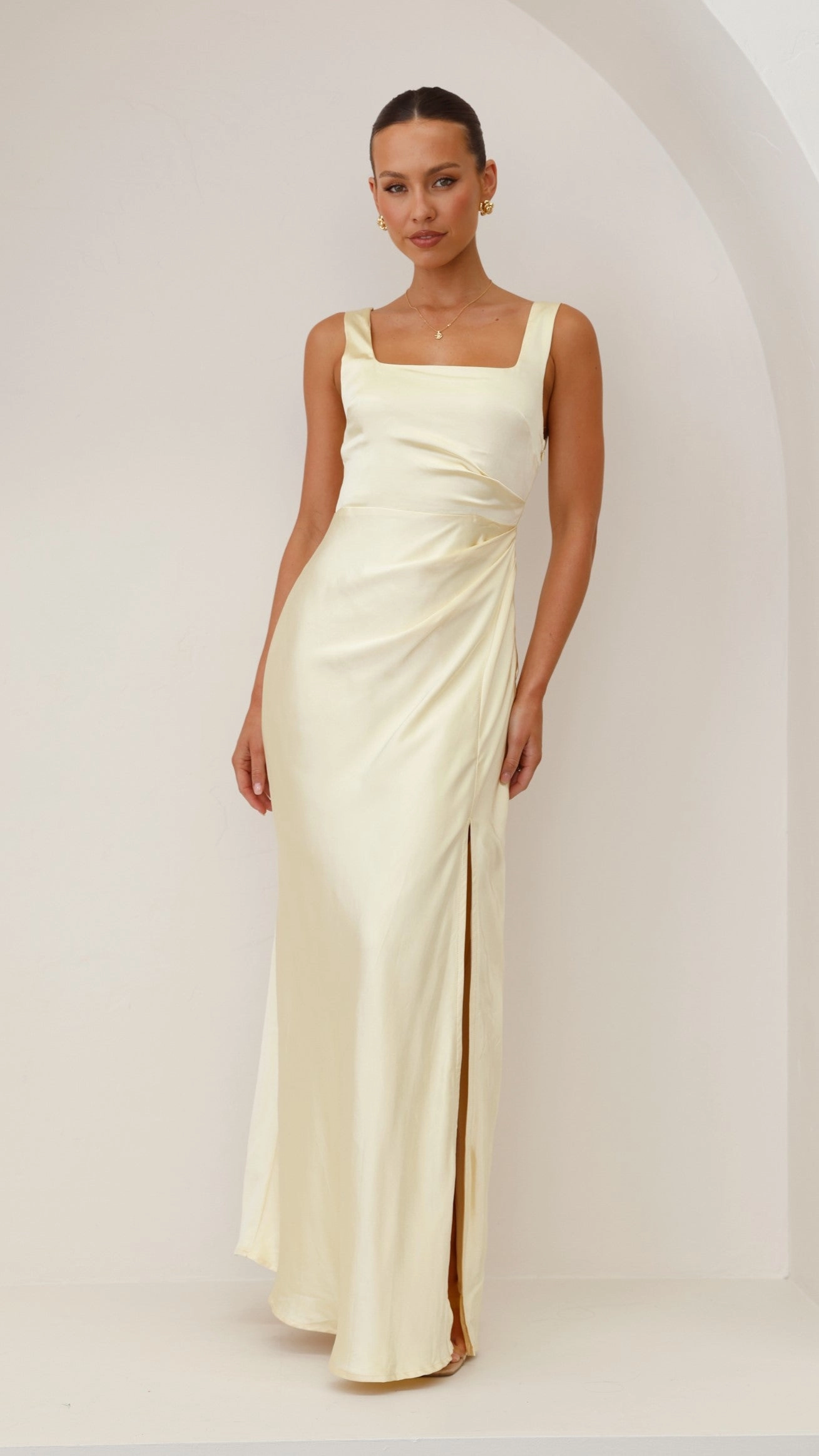 Alaria Maxi Dress - Yellow