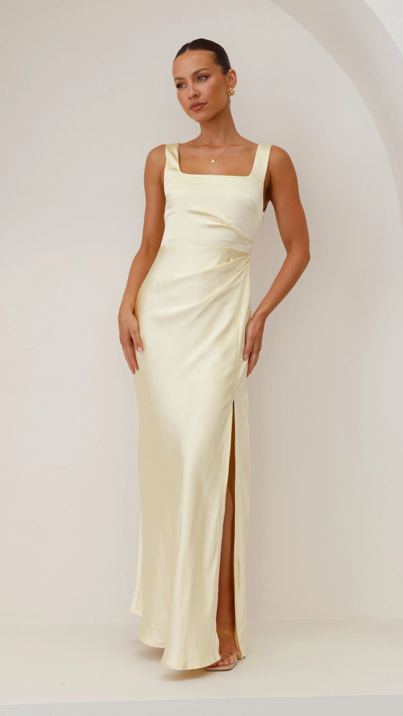 Alaria Maxi Dress - Yellow