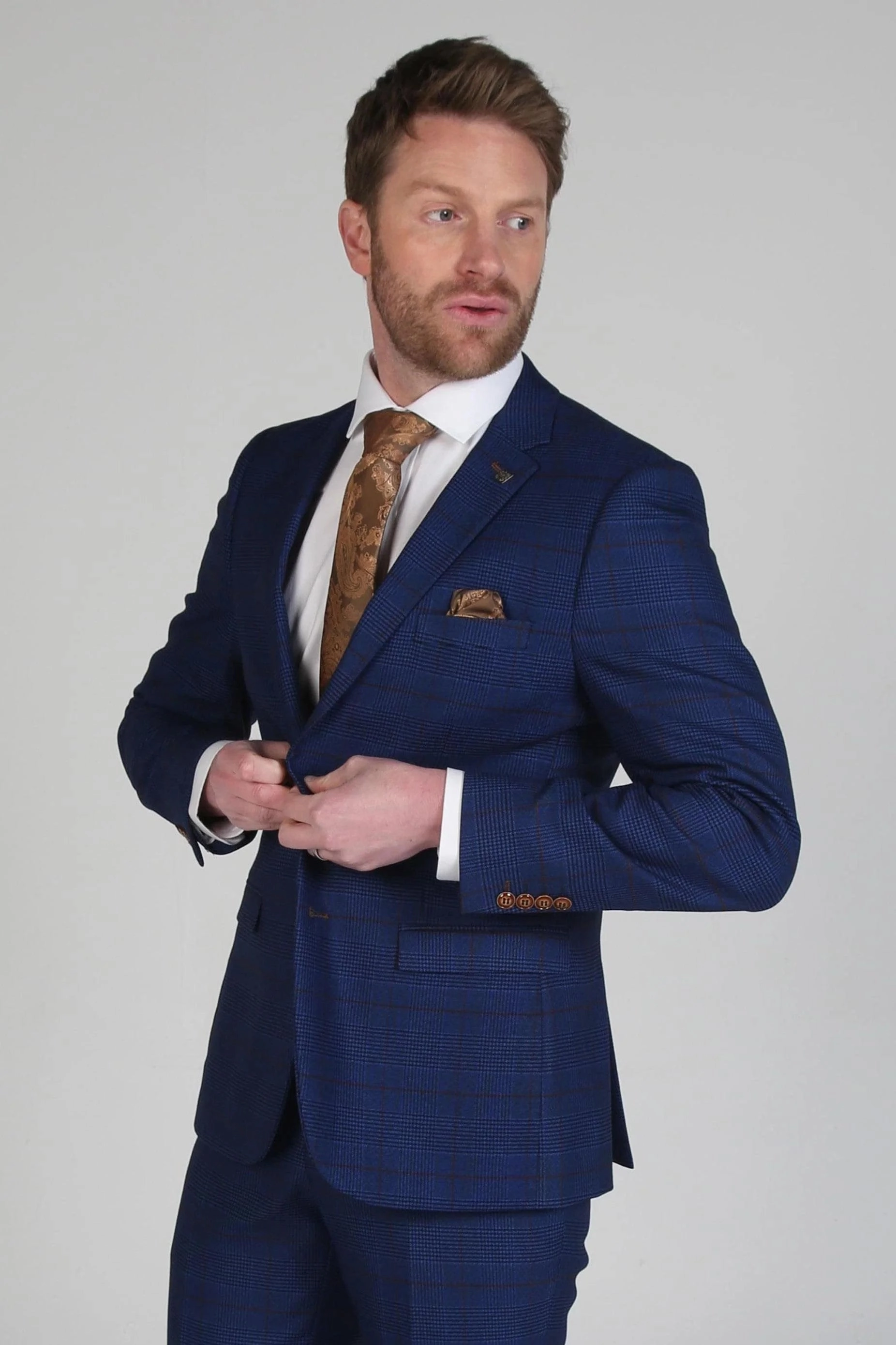Alex - Check Wedding Blazer