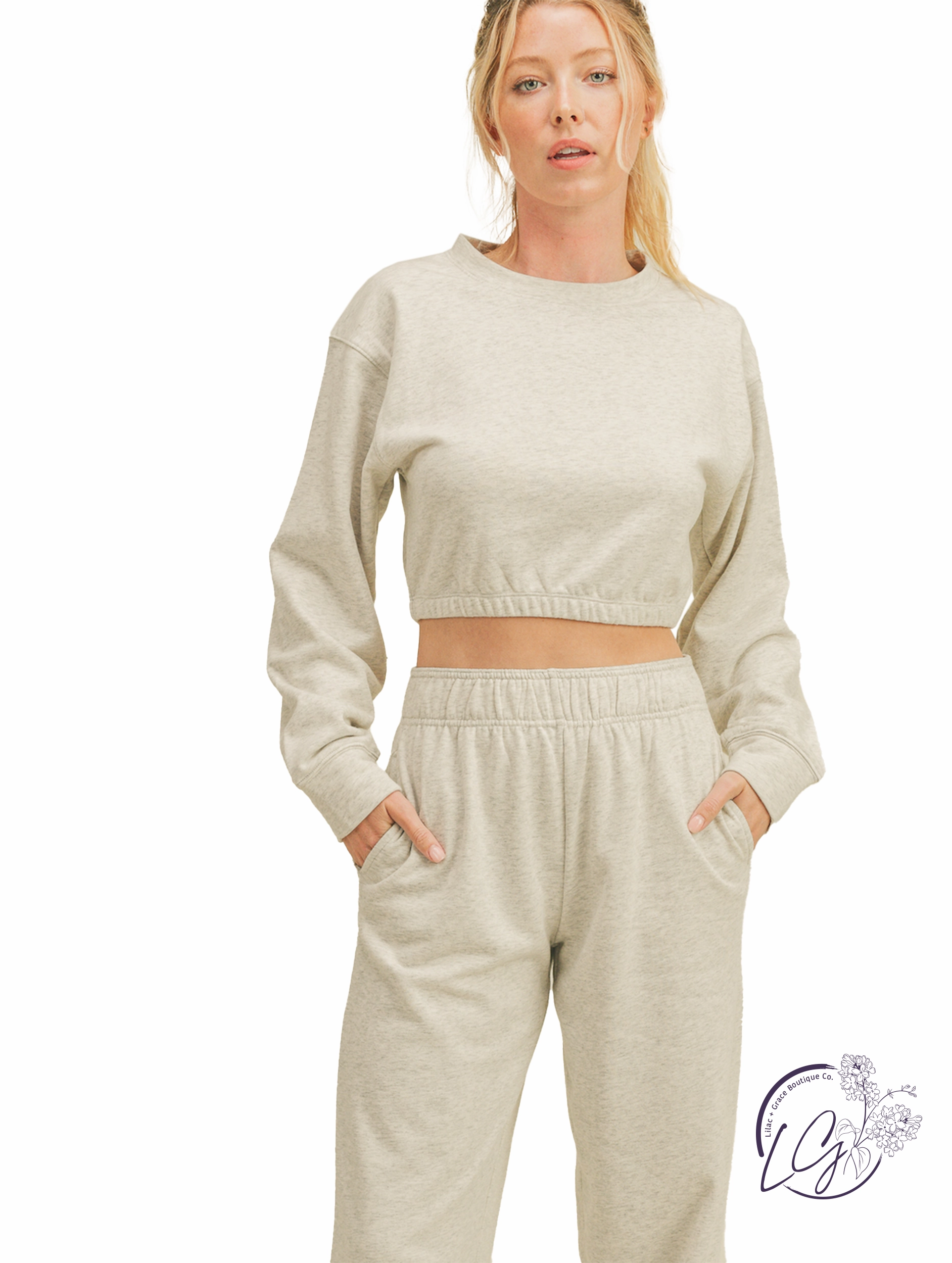 All For You Crop Sweatshirt affordable athletic pants for men