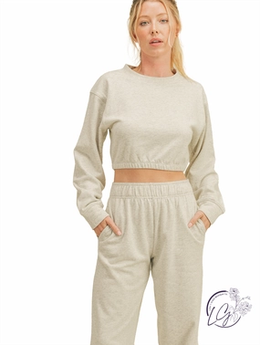 All For You Crop Sweatshirt affordable athletic pants for men