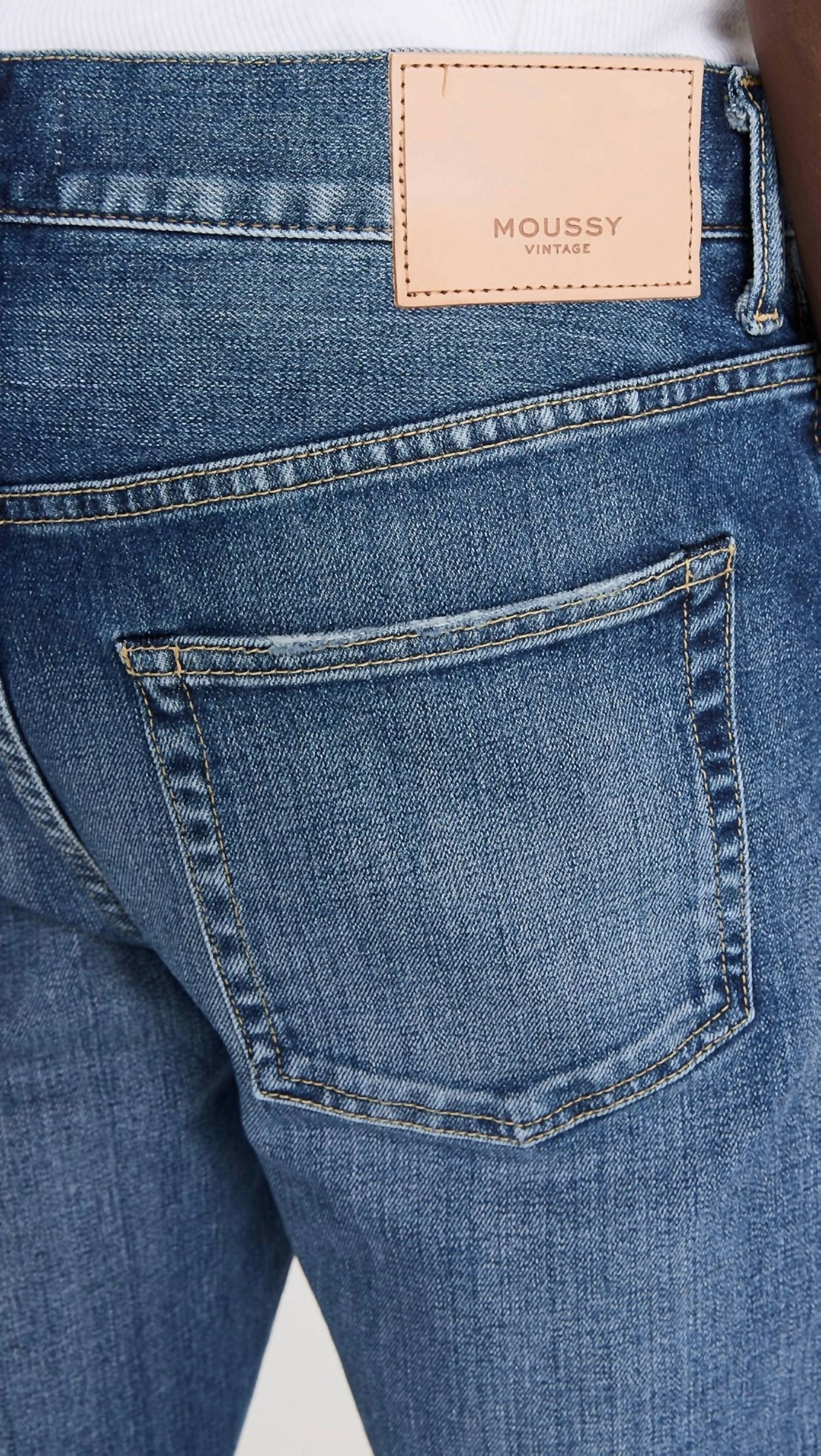 Allentown Dress Straight Leg Jeans In Blue