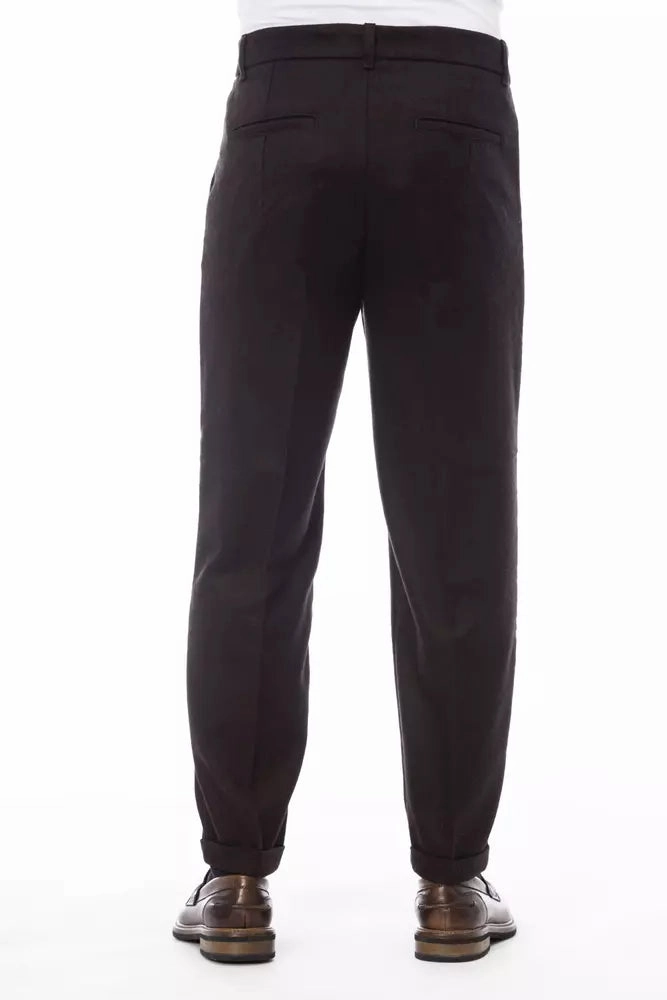 Alpha Studio Wool Men Men's Pants