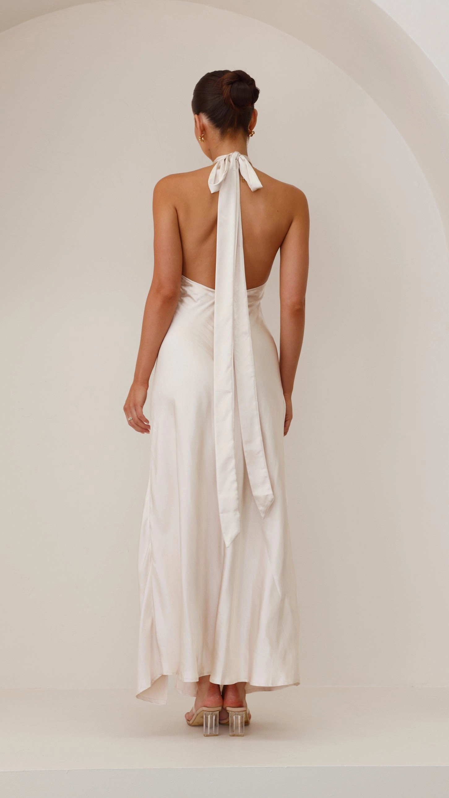 Amalia Maxi Dress - Champagne