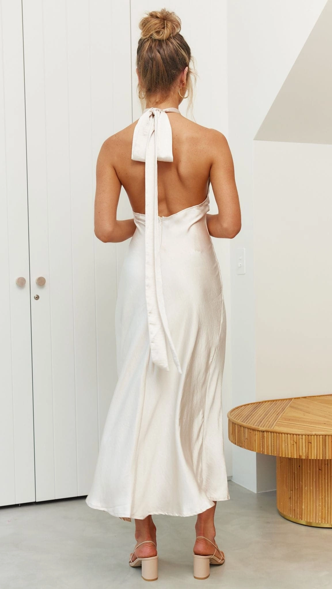 Amalia Maxi Dress - Champagne