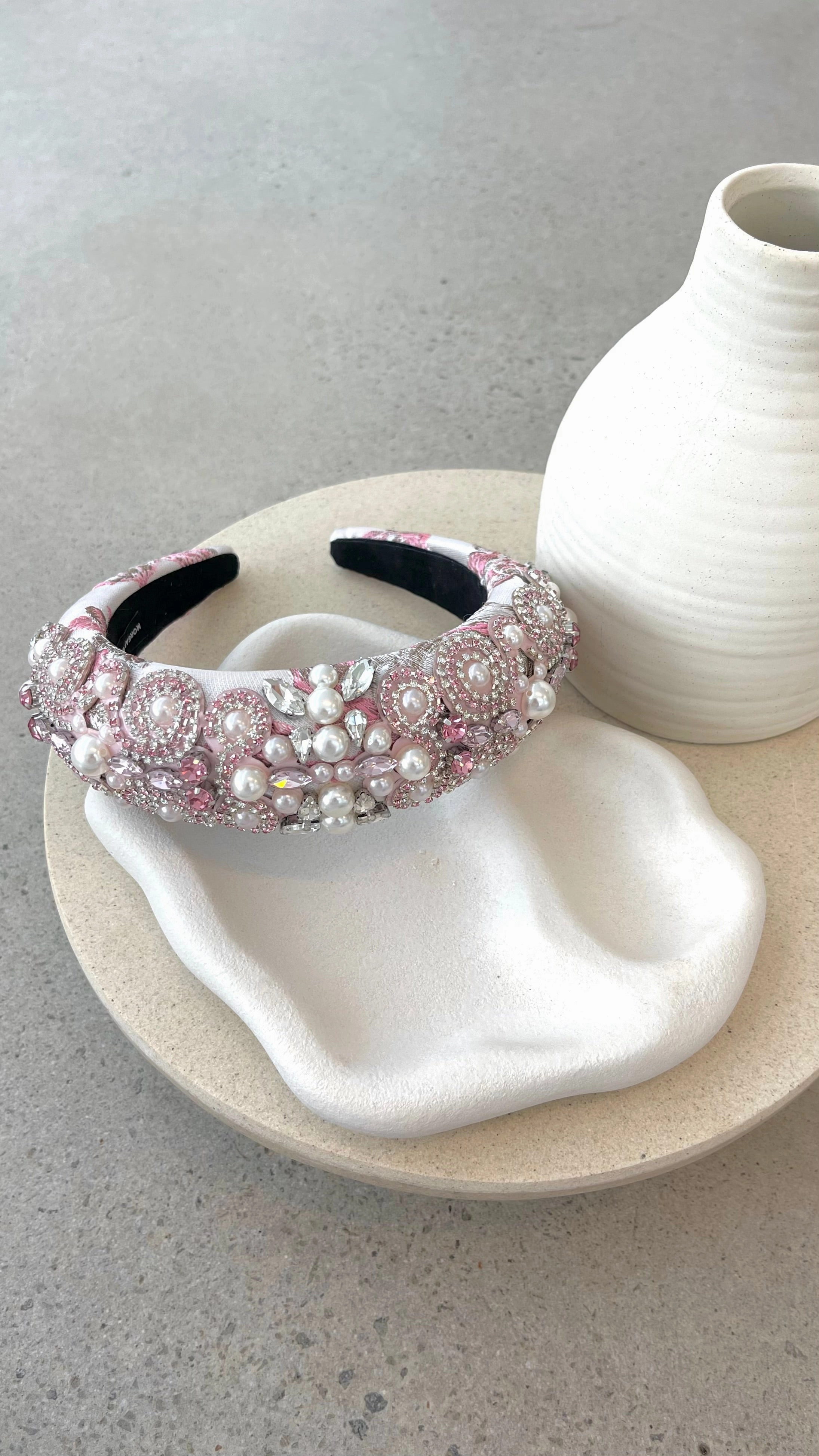 Anna Headband - Pink