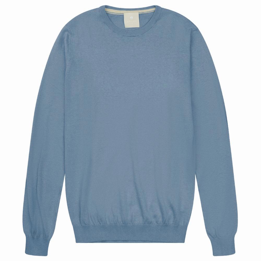 AT.P.CO blue Cotton Men's Sweater