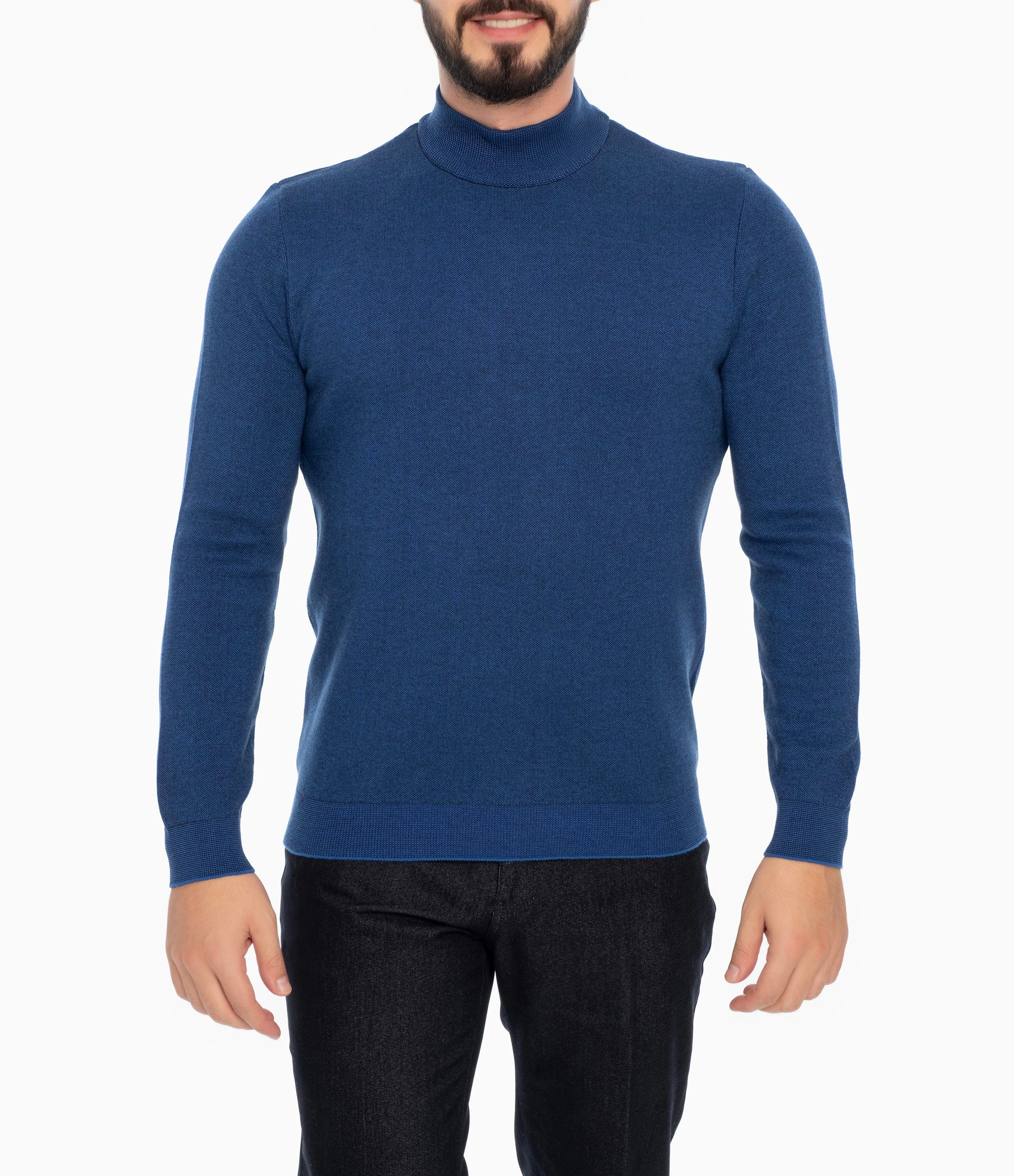ATLANTIS MOCK TURTLENECK SWEATER