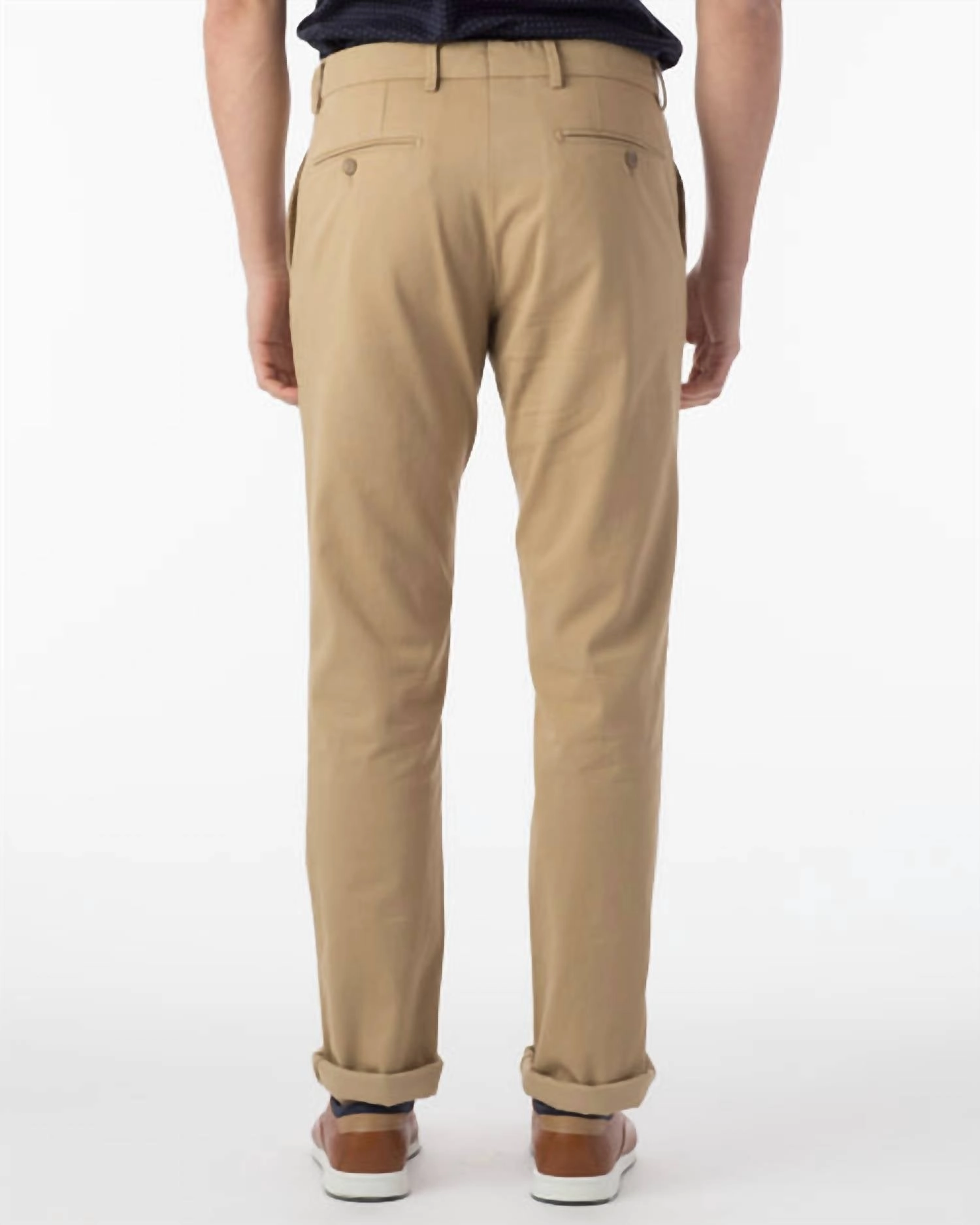 Atwater Pima Twill Pant In Khaki
