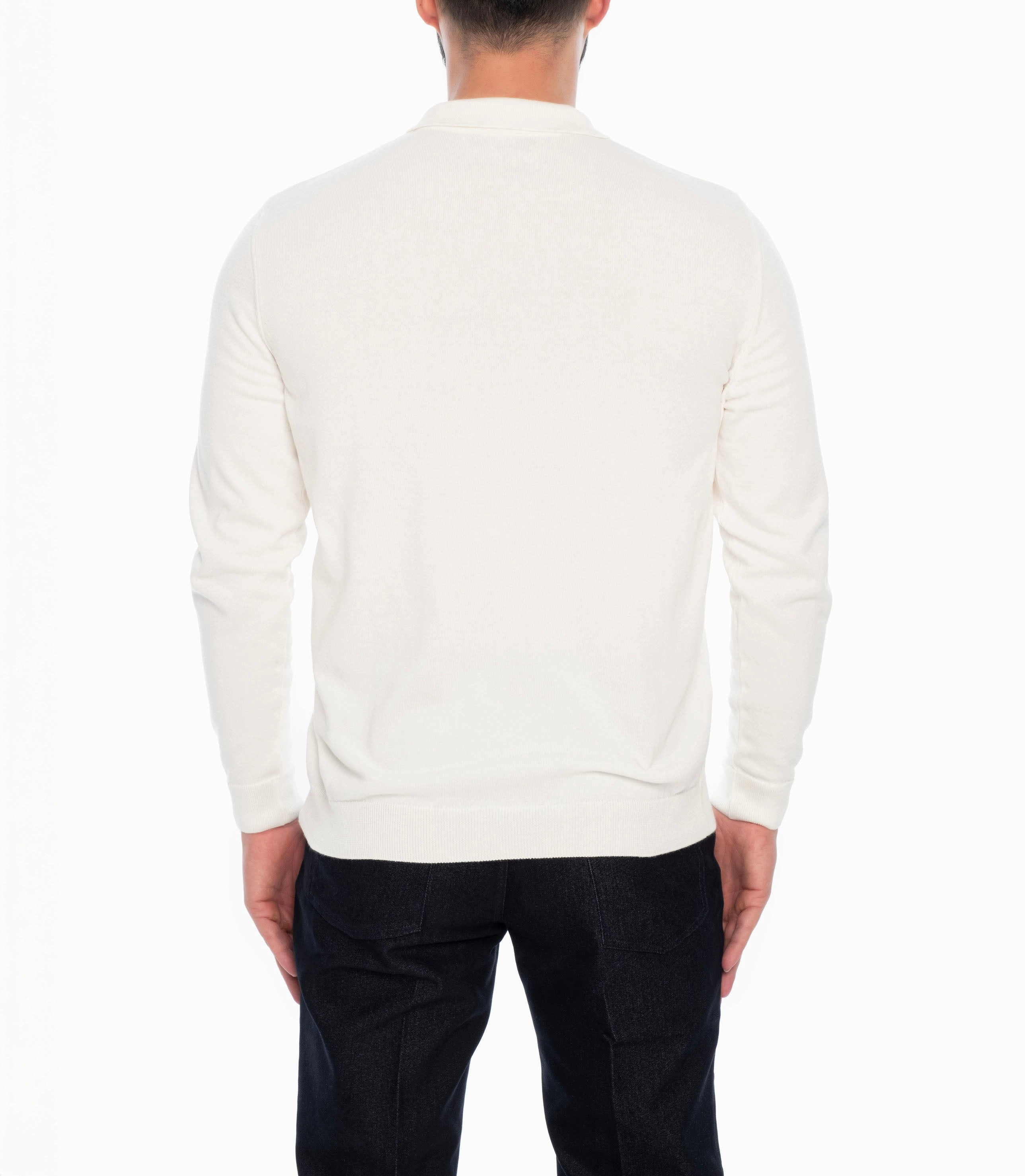 AUBURN POLO SWEATER