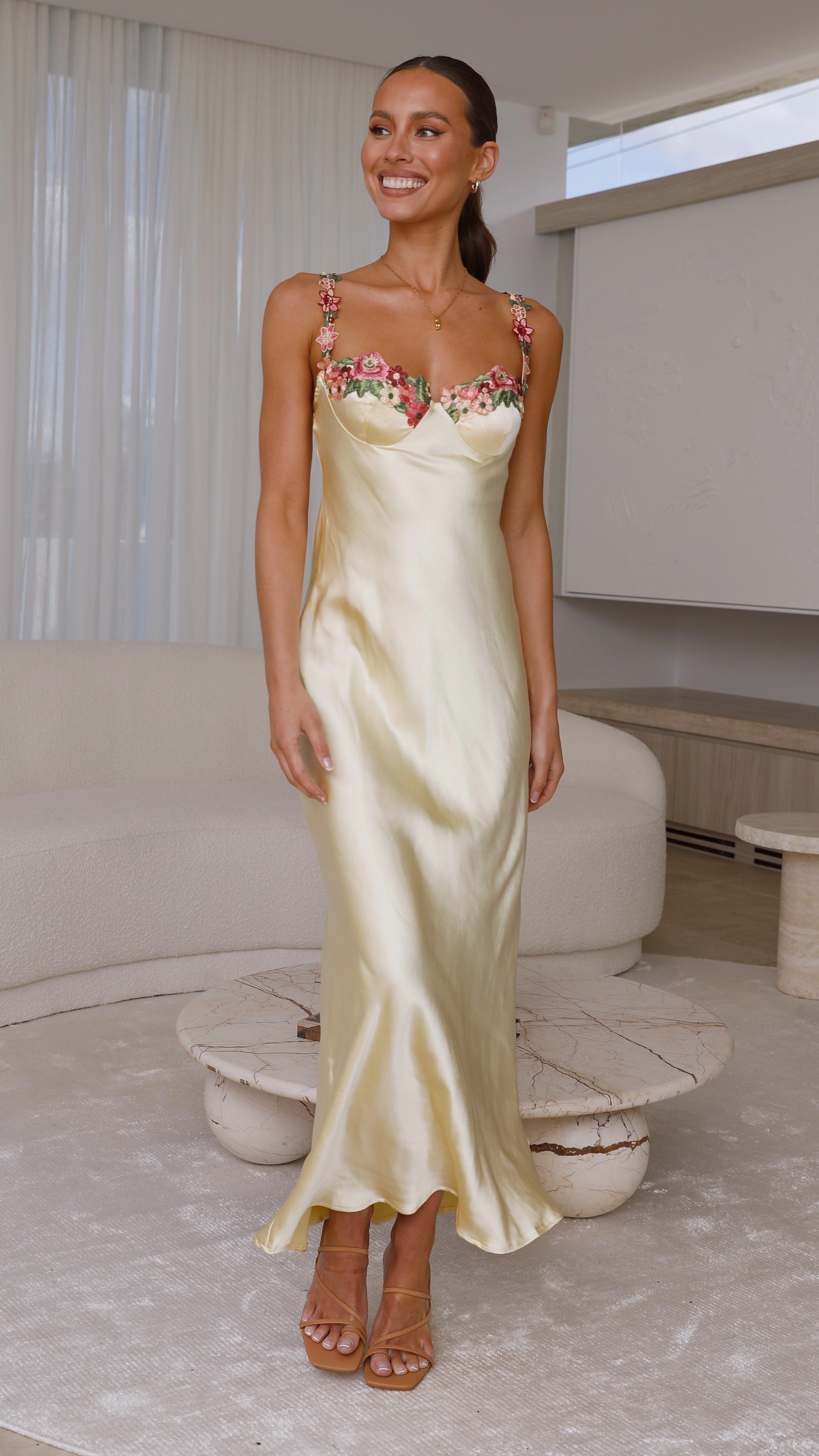 Aurora Maxi Dress - Yellow