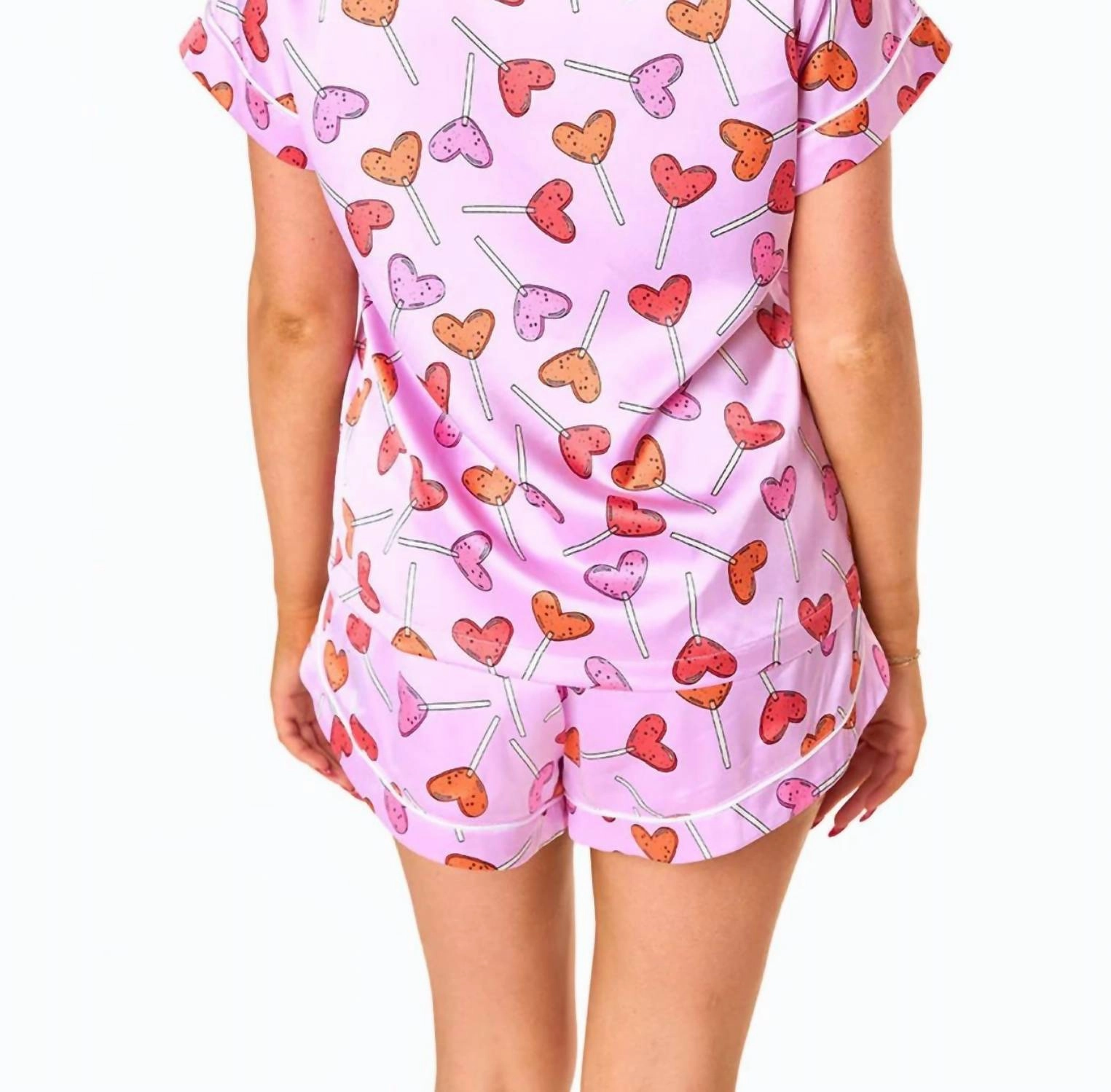 Aurora Pajama Set In Sucker For You