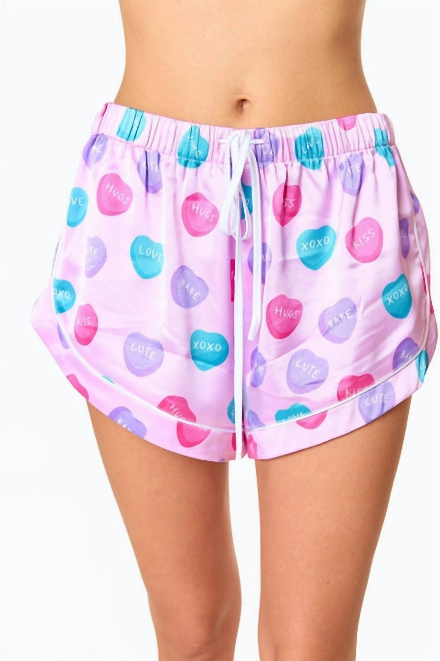 Aurora Pajama Set In Sweet Hearts