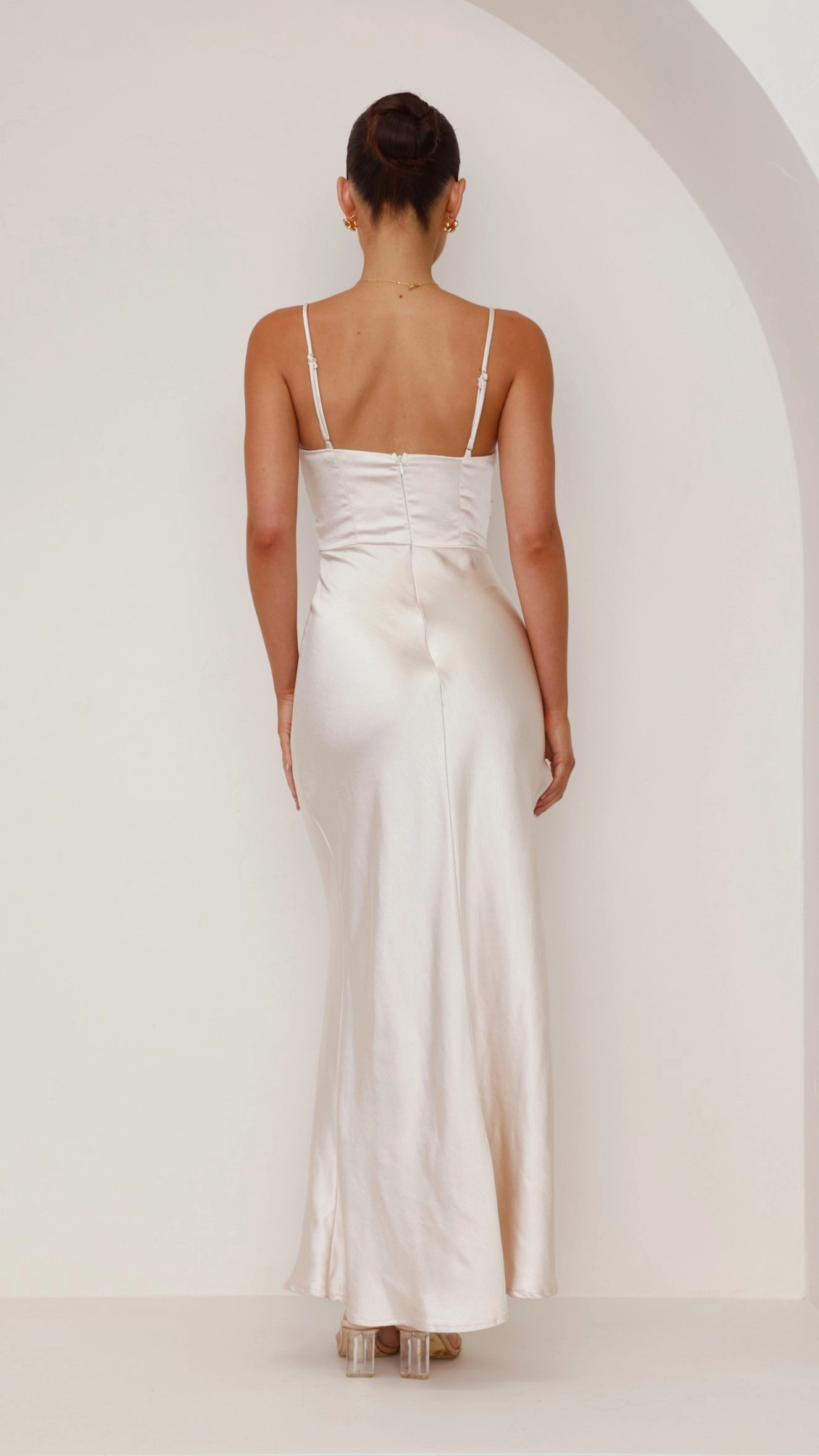 Ava Maxi Dress - Champagne