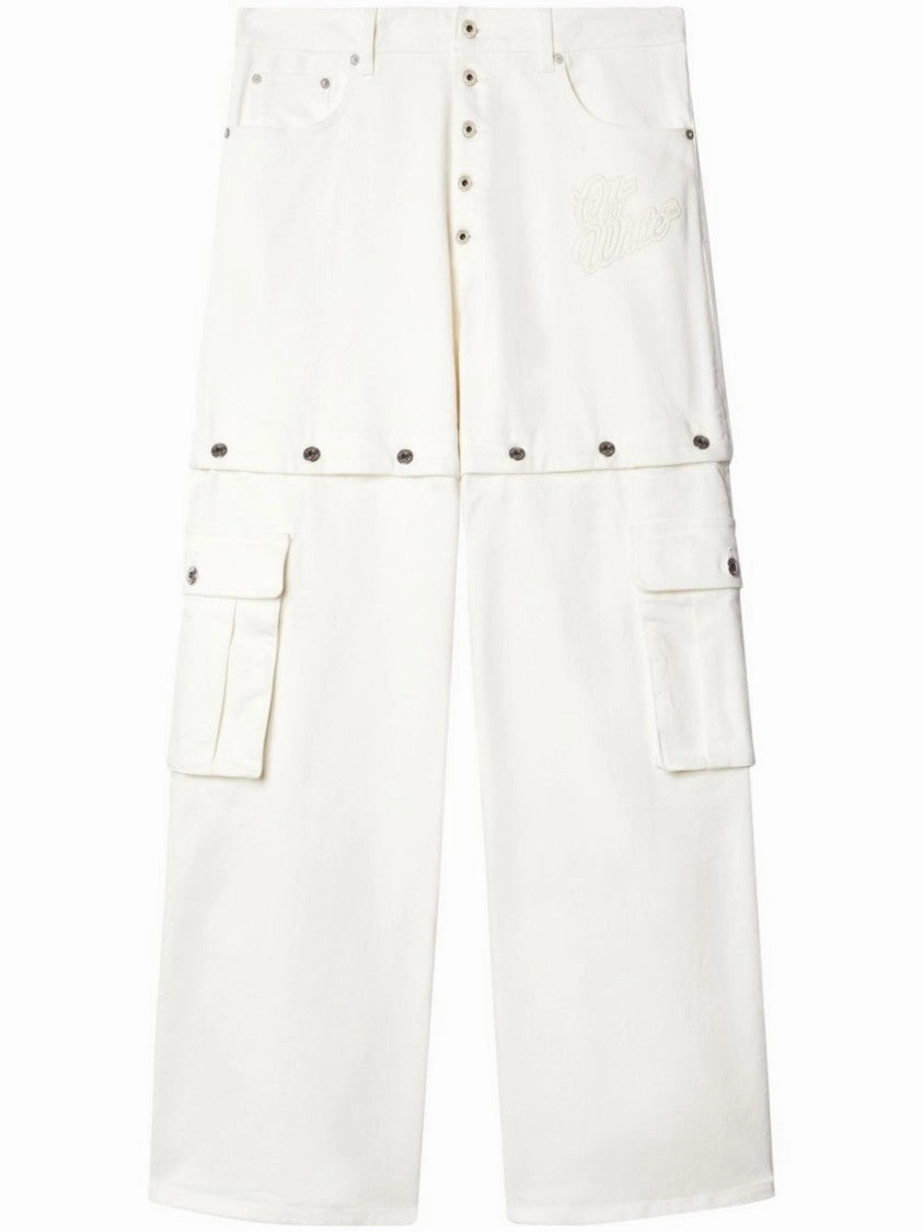 Baggy-Fit Jeans With Logo