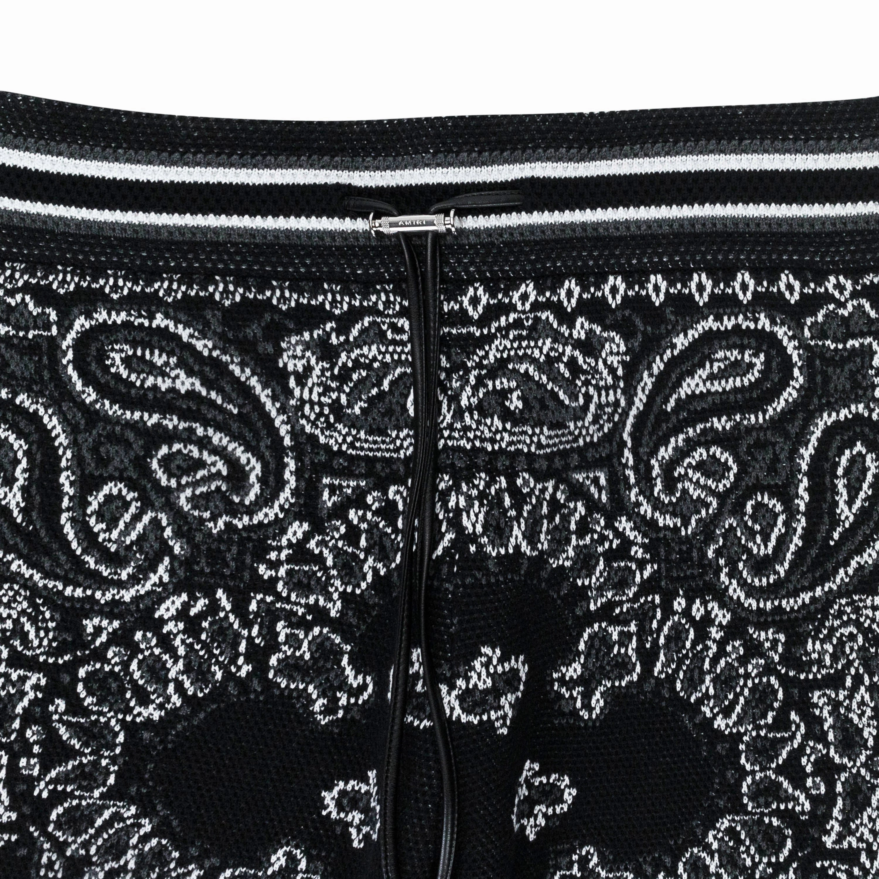 BANDANA B-BALL BLACK GREY SWEATPANTS