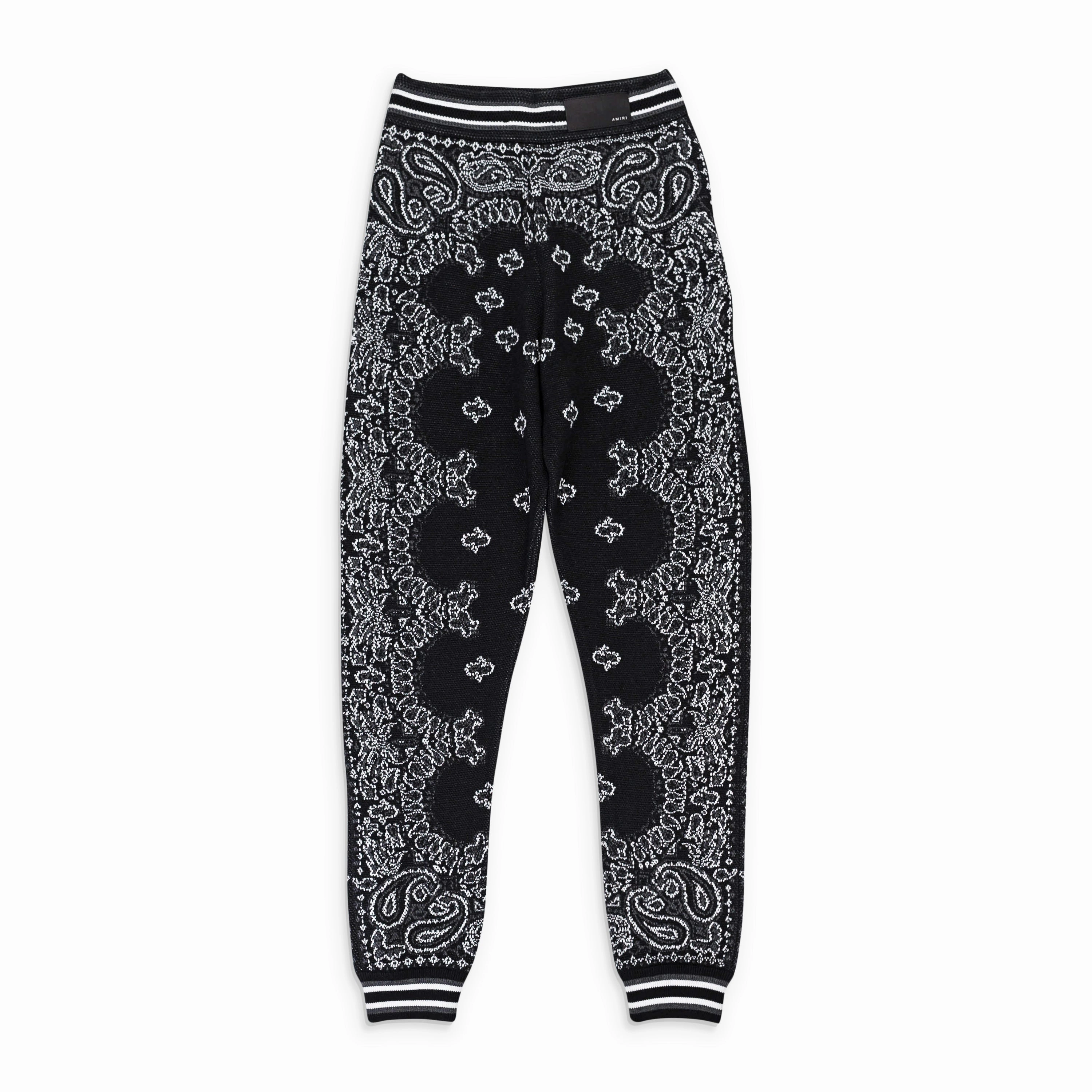BANDANA B-BALL BLACK GREY SWEATPANTS