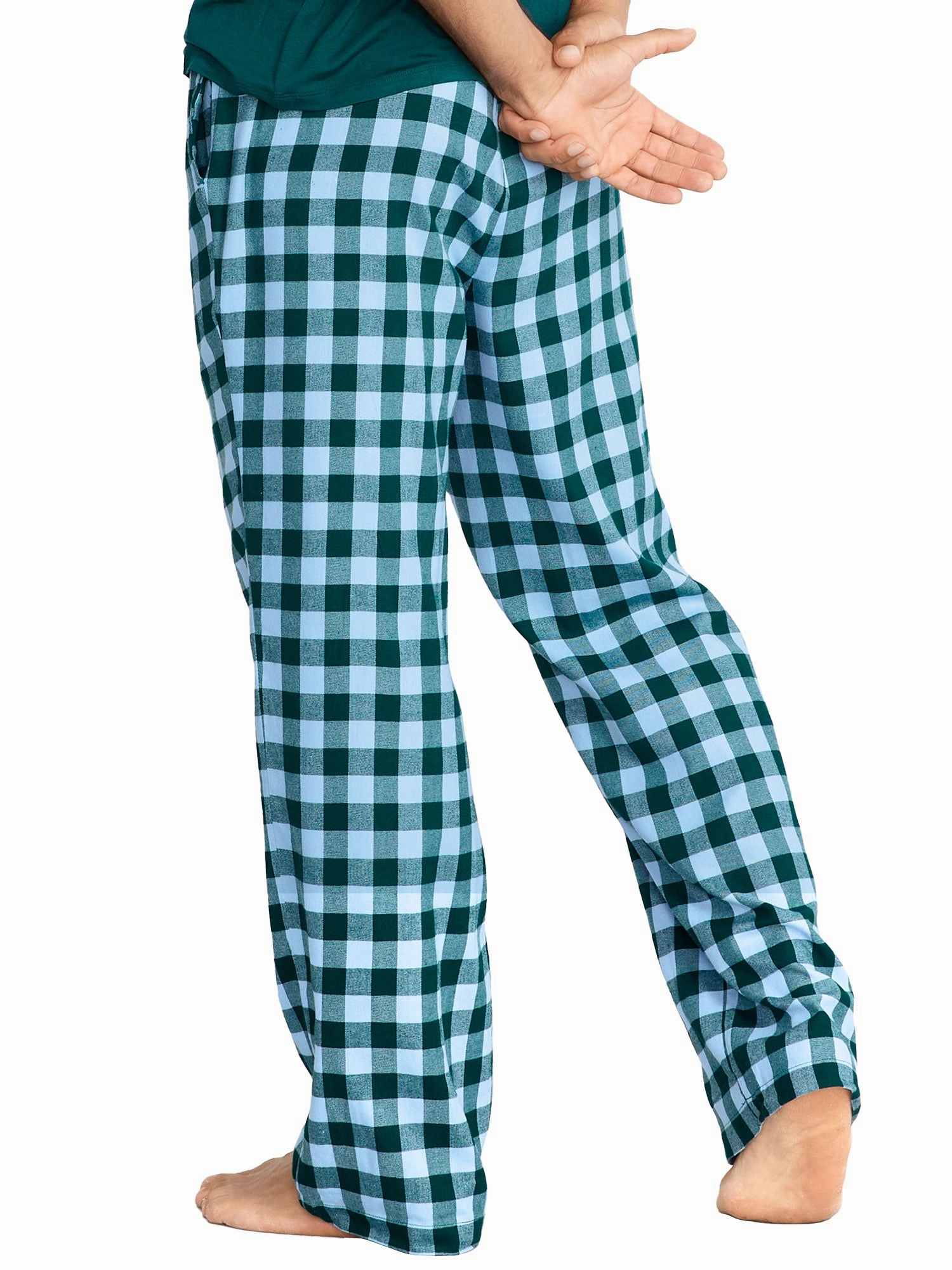 Bare Women's The Men's Cozy Brushed Cotton PJ Pants