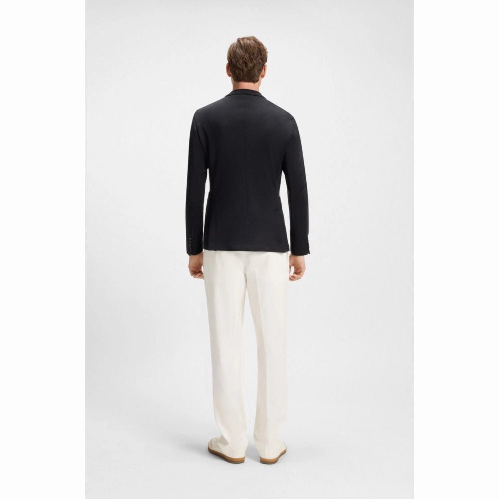 BECKHAM x  blazer in a melange cotton blend