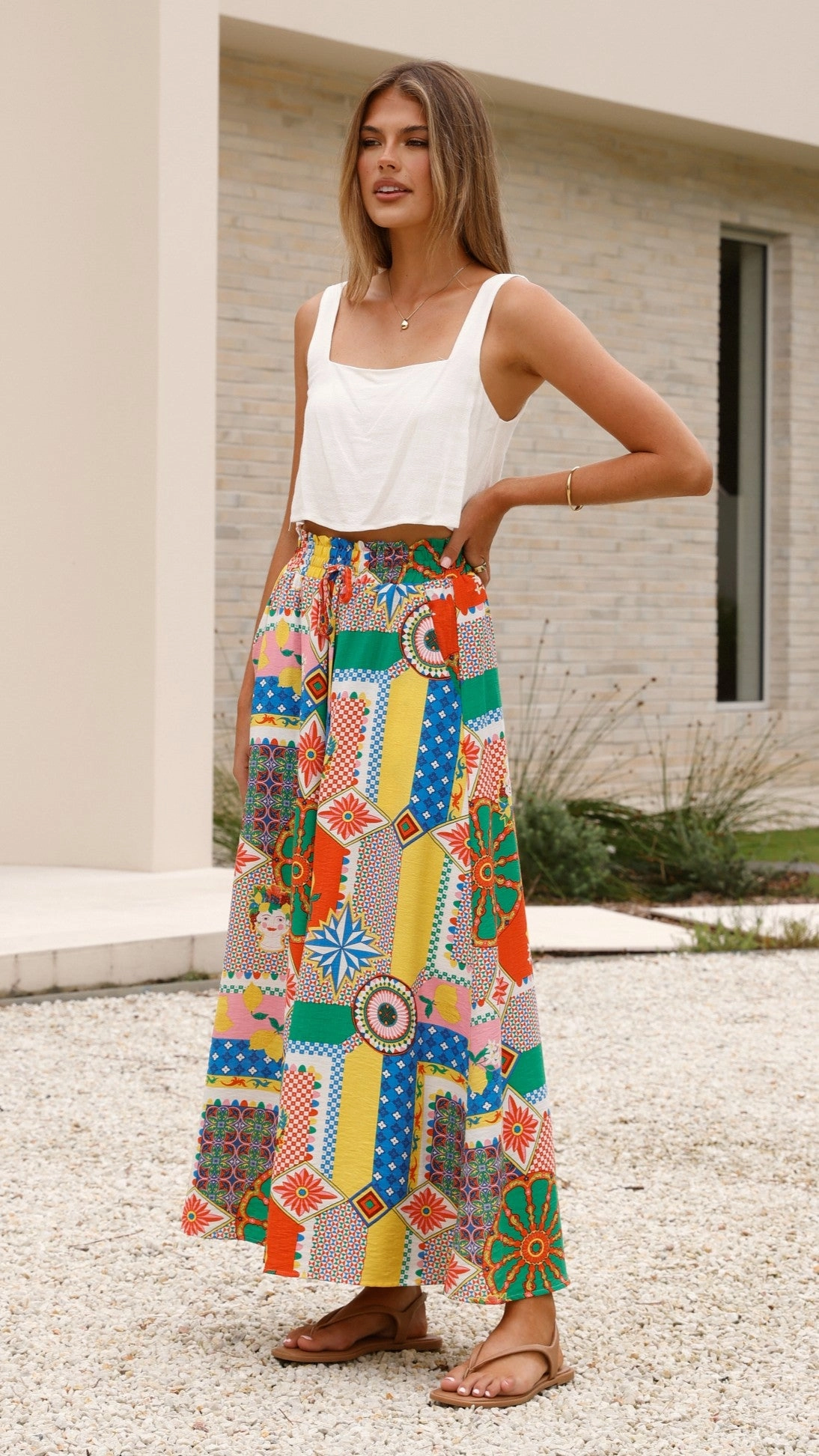 Belinda Pants - Dazzle Print