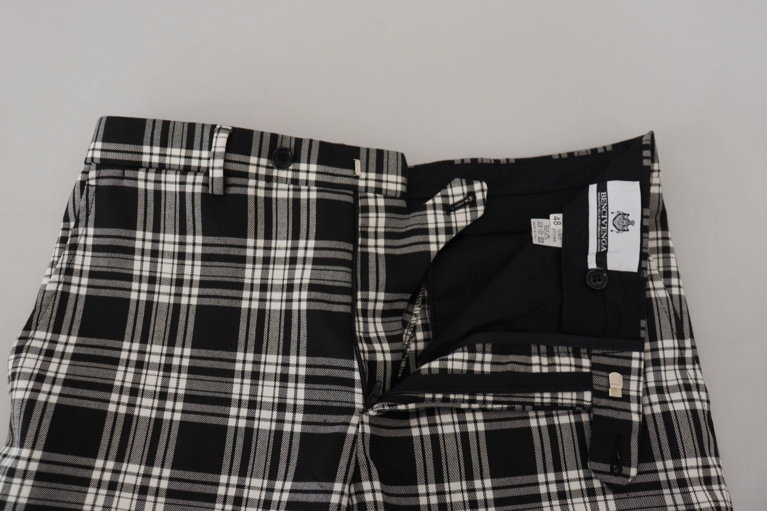 BENCIVENGA Elegant  Pure Cotton Pants for Men's Men