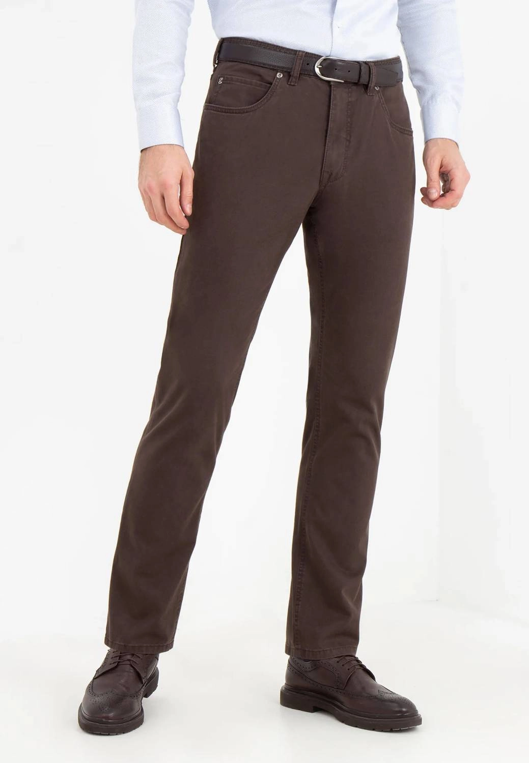 Bill Pant In Brown
