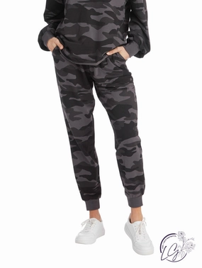 BLACK CAMO MILES JOGGERS affordable athletic pants for men